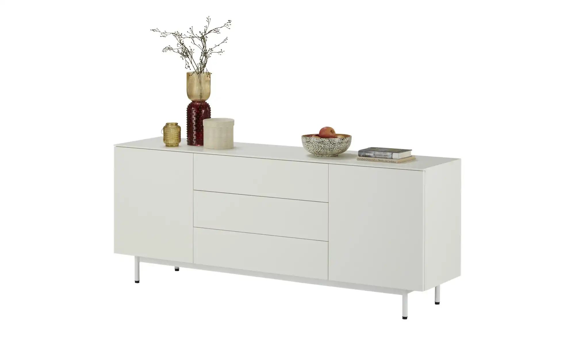 sound+vision Sideboard  Every ¦ weiß ¦ Maße (cm): B: 180 H: 75 T: 43.0 Komm günstig online kaufen