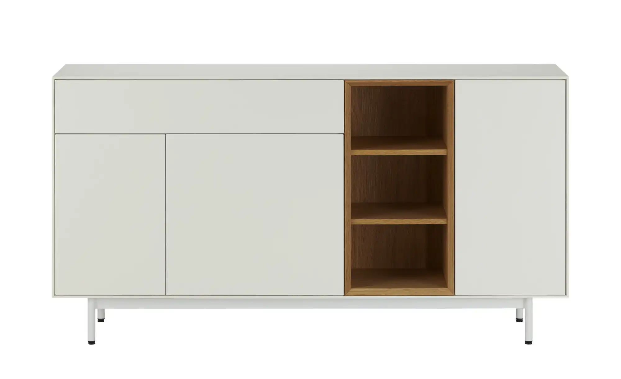 sound+vision Sideboard  Alpha ¦ weiß ¦ Maße (cm): B: 160 H: 82 T: 43.0 Komm günstig online kaufen