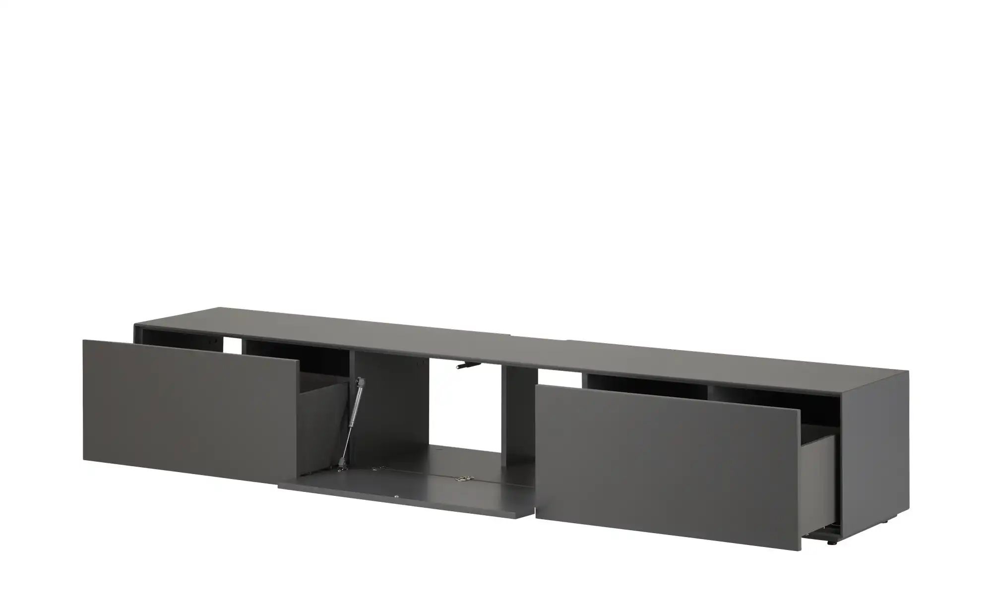 Thumbnail - sound+vision Lowboard  Matti ¦ grau ¦ Maße (cm): B: 240 H: 38 T: 43.0 Kommoden & Sideboards > Lowboards - Höffner