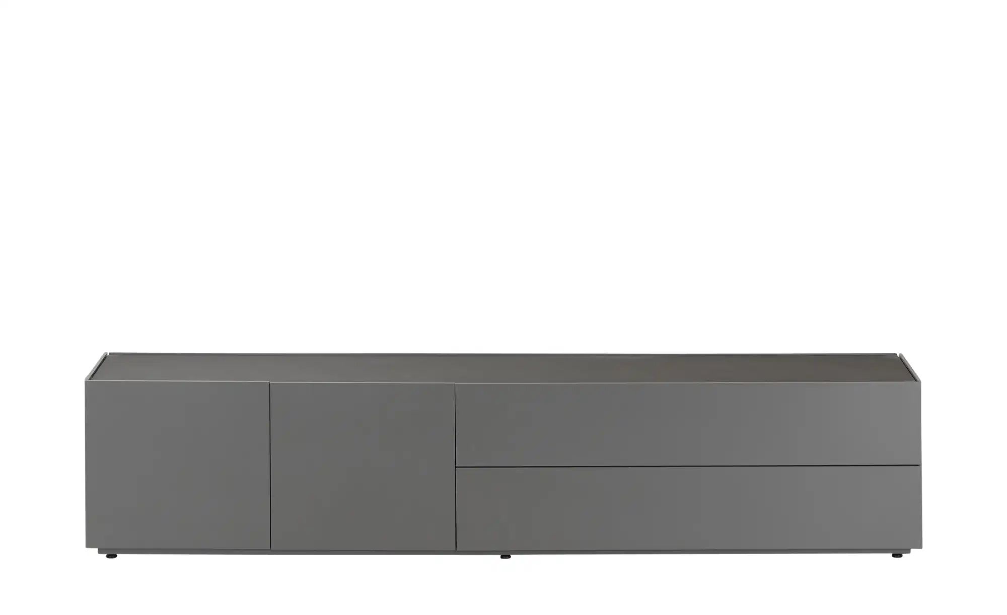 sound+vision Lowboard  Leandro ¦ grau ¦ Maße (cm): B: 200 H: 40 T: 43.0 Kom günstig online kaufen