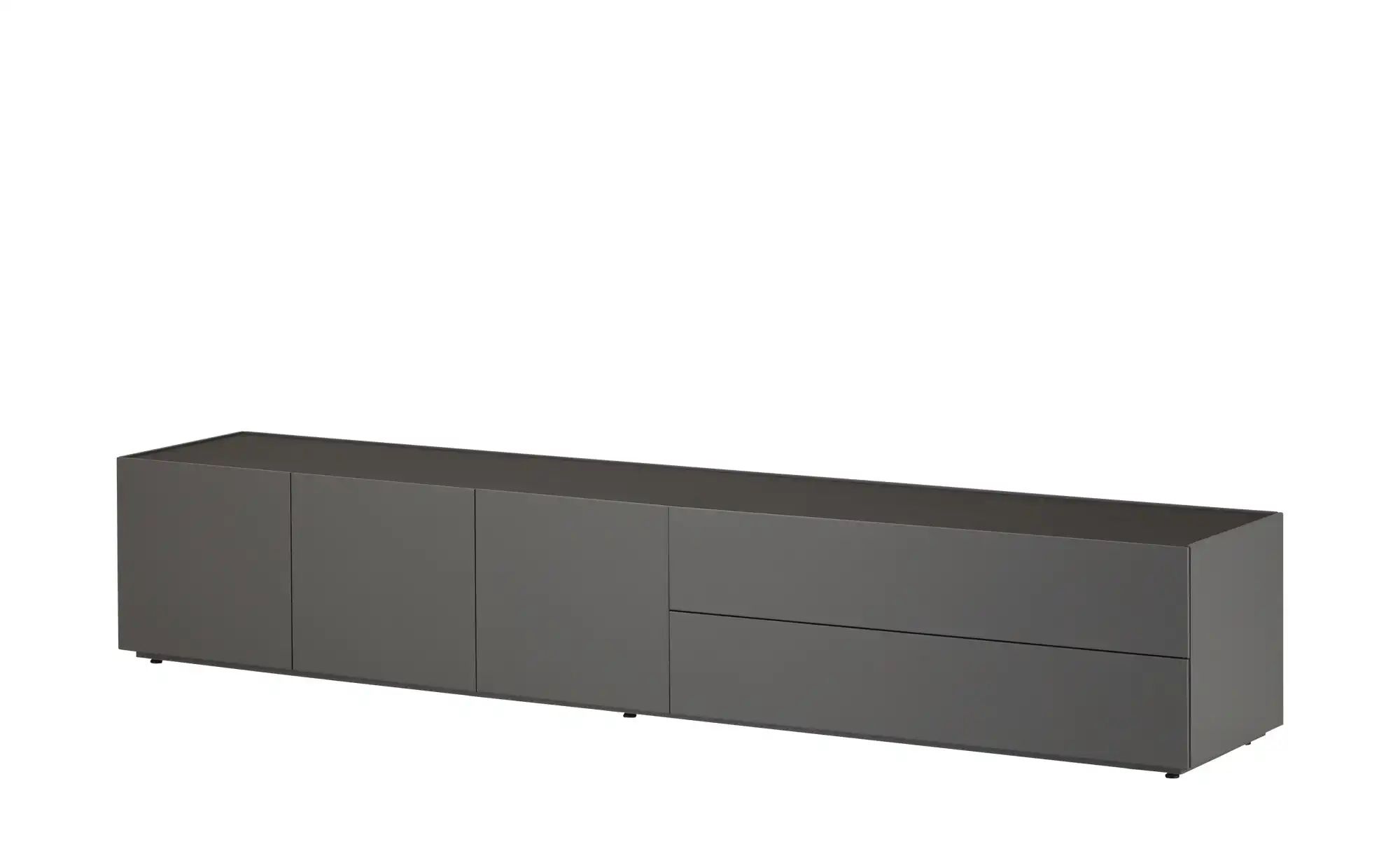 sound+vision Lowboard  Leandro ¦ grau ¦ Maße (cm): B: 240 H: 40 T: 43.0 Kom günstig online kaufen