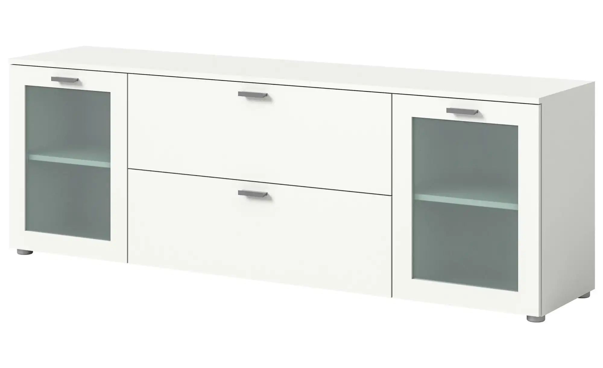 Lowboard ¦ weiß ¦ Maße (cm): B: 180 H: 62 Kommoden & Sideboards > Lowboards günstig online kaufen