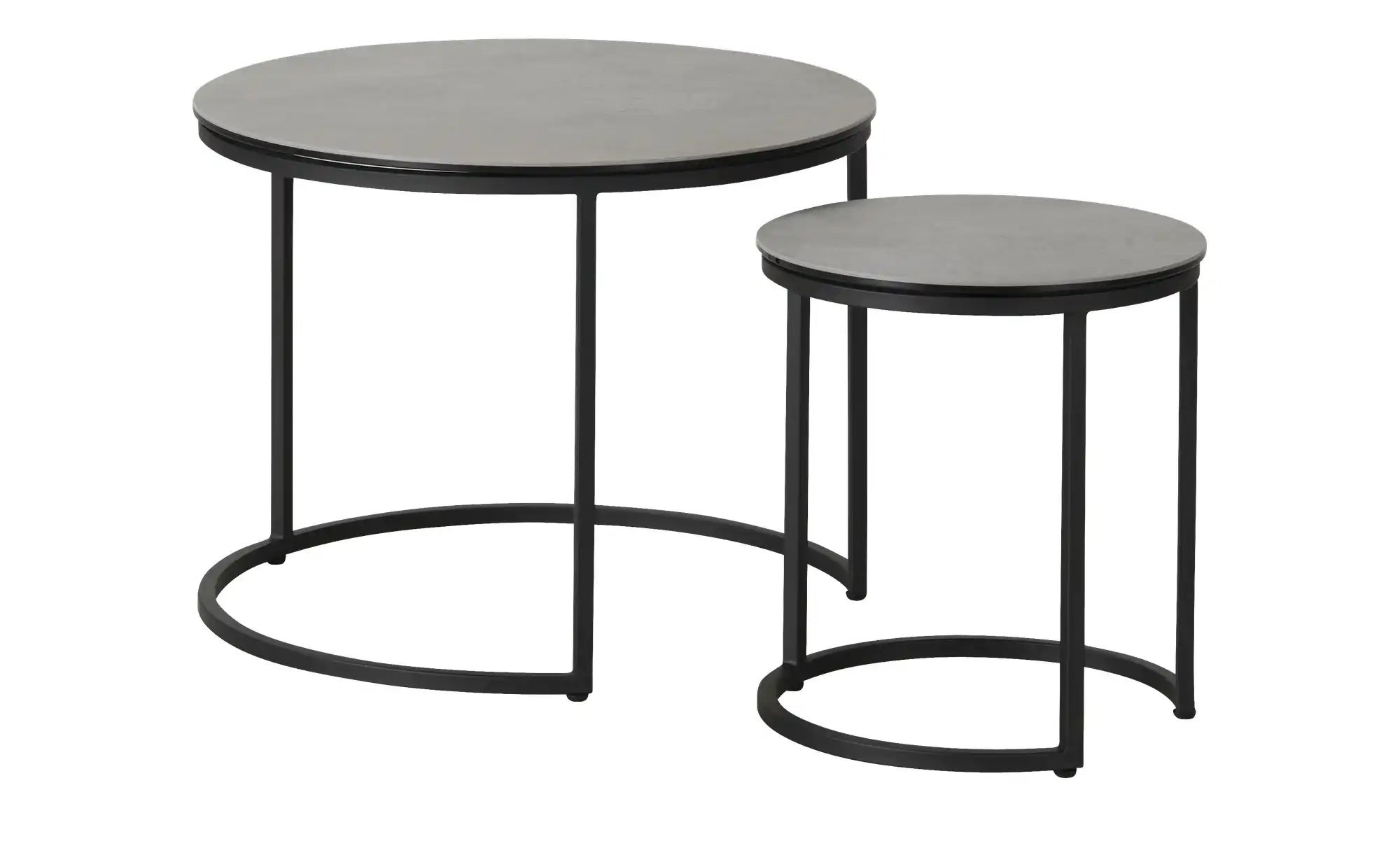 Beistelltisch Set   ¦ grau Tische > Beistelltische > Beistelltische ohne Ro günstig online kaufen