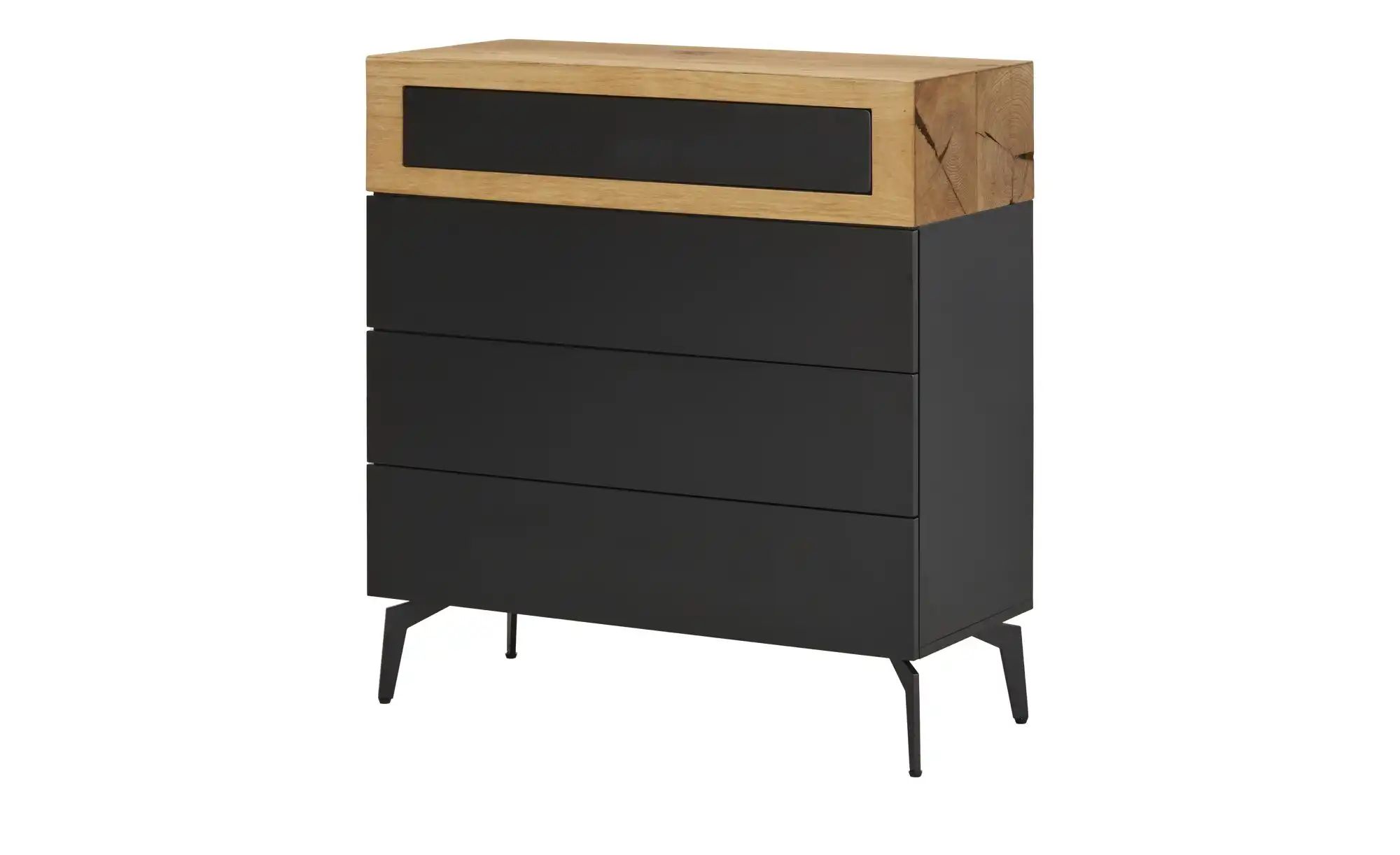 Kommode  Enego ¦ schwarz ¦ Maße (cm): B: 90 H: 97 T: 40.0 Kommoden & Sidebo günstig online kaufen