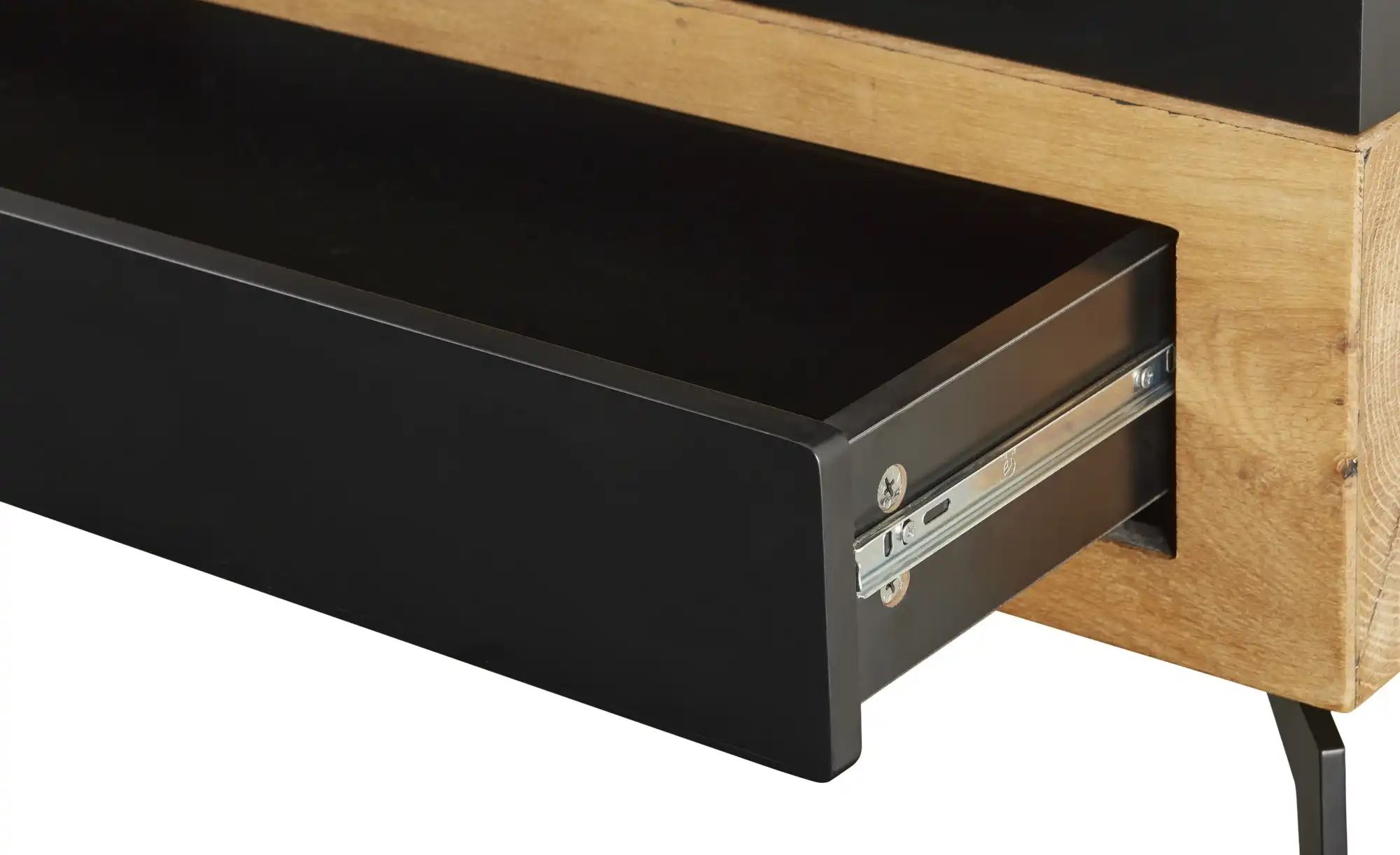 Thumbnail - Vitrine  Enego ¦ schwarz ¦ Maße (cm): B: 90 H: 197 T: 40.0 Schränke > Vitrinen - Höffner