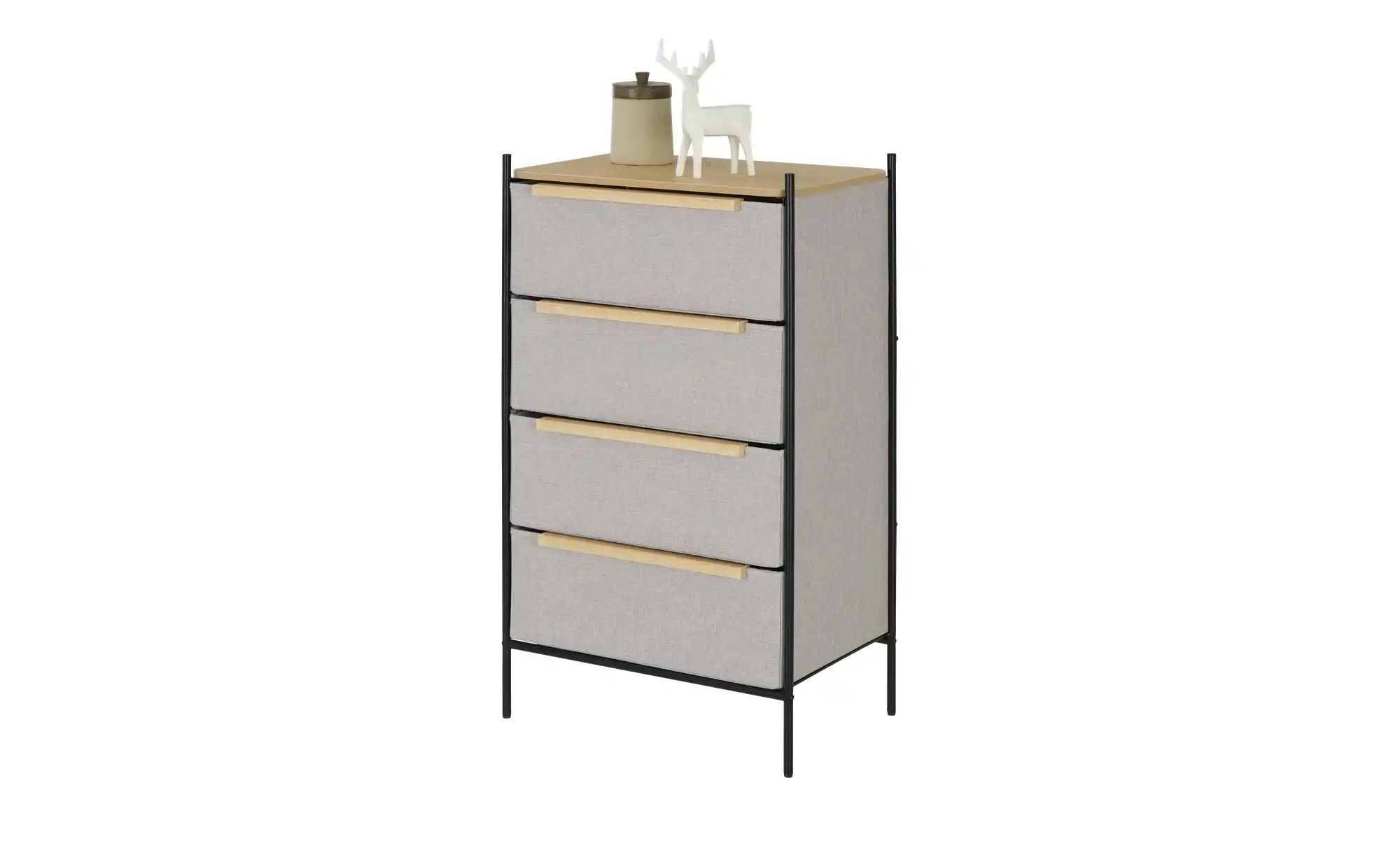 Thumbnail - Kommode Giovo ¦ grau ¦ Maße (cm): B: 57,7 H: 98,6 T: 40.0 Kommoden & Sideboards > Kommoden - Höffner