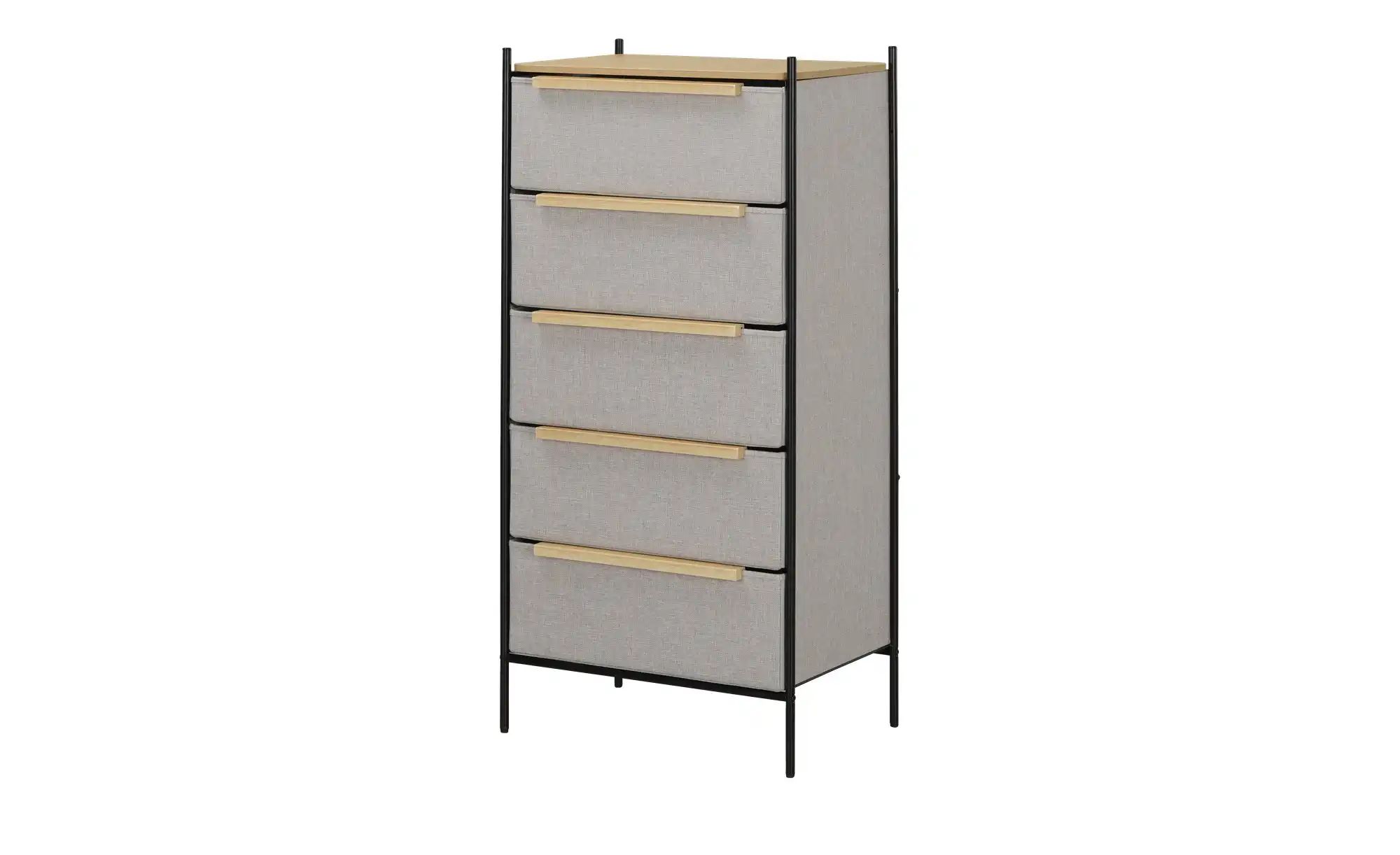 Kommode  Giovo ¦ grau ¦ Maße (cm): B: 57,7 H: 118,7 T: 40.0 Kommoden & Side günstig online kaufen