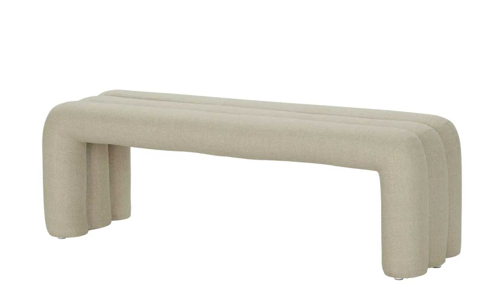 Polsterbank Libertina ¦ beige ¦ Maße (cm): B: 130 H: 44 T: 43.0 Bänke > Einzelbänke - Höffner