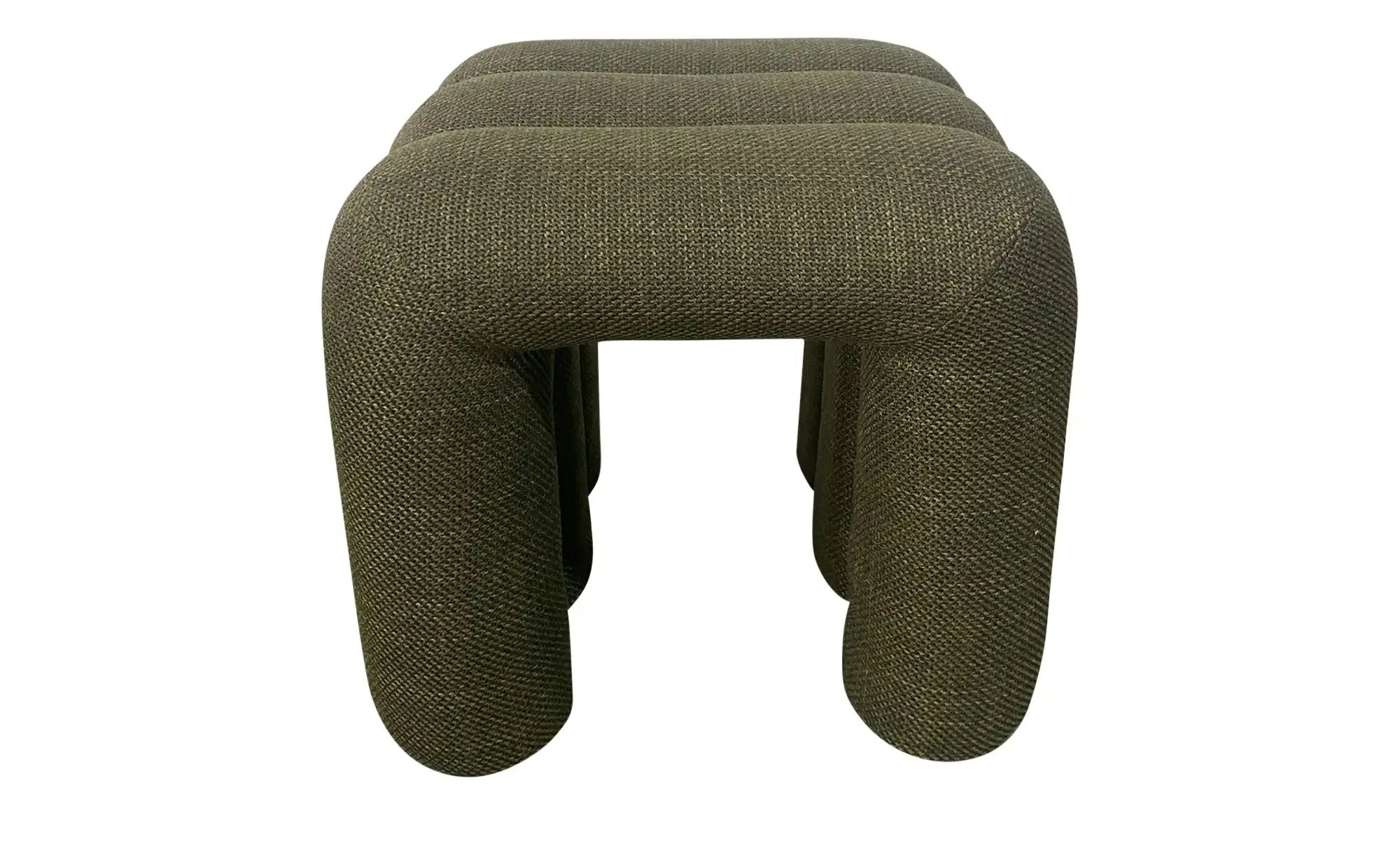 Thumbnail - Polsterhocker  Libertina ¦ grün ¦ Maße (cm): B: 43,5 H: 45 T: 43.5 Polstermöbel > Hocker - Höffner