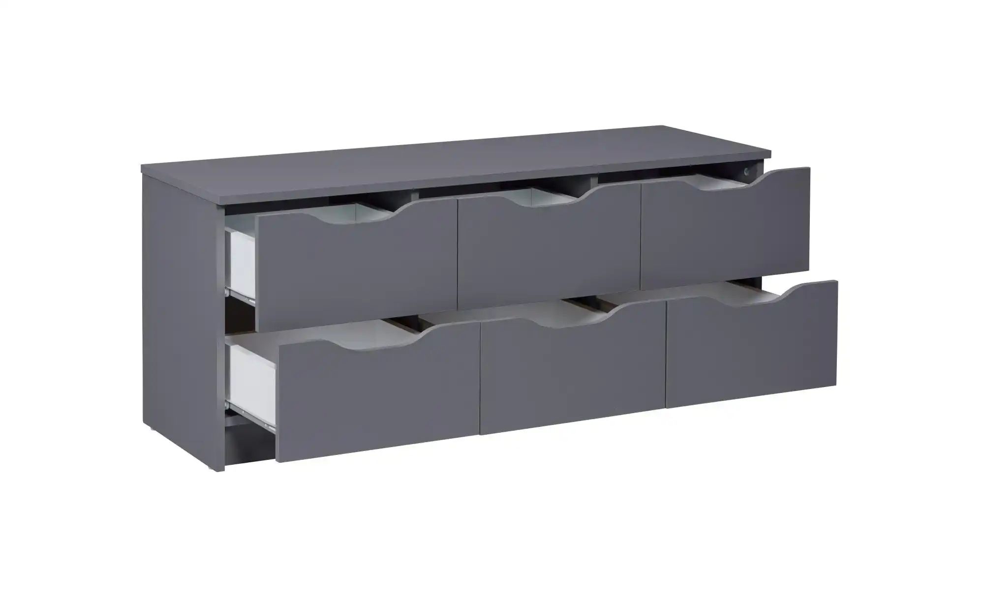 Sideboard ¦ grau ¦ Maße (cm): B: 122 H: 61 Kommoden & Sideboards > Sideboar günstig online kaufen