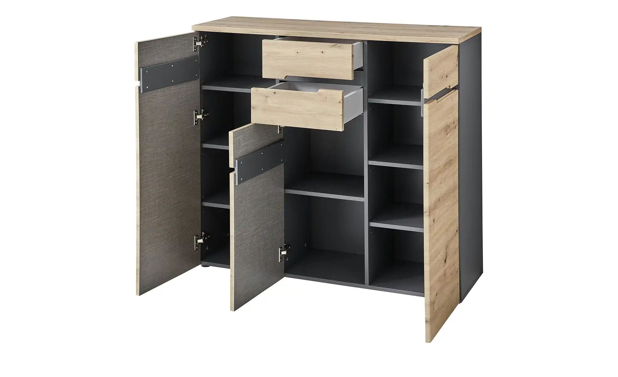 Sideboard  Vesio ¦ holzfarben ¦ Maße (cm): B: 120 H: 107 T: 38.0 Kommoden & günstig online kaufen