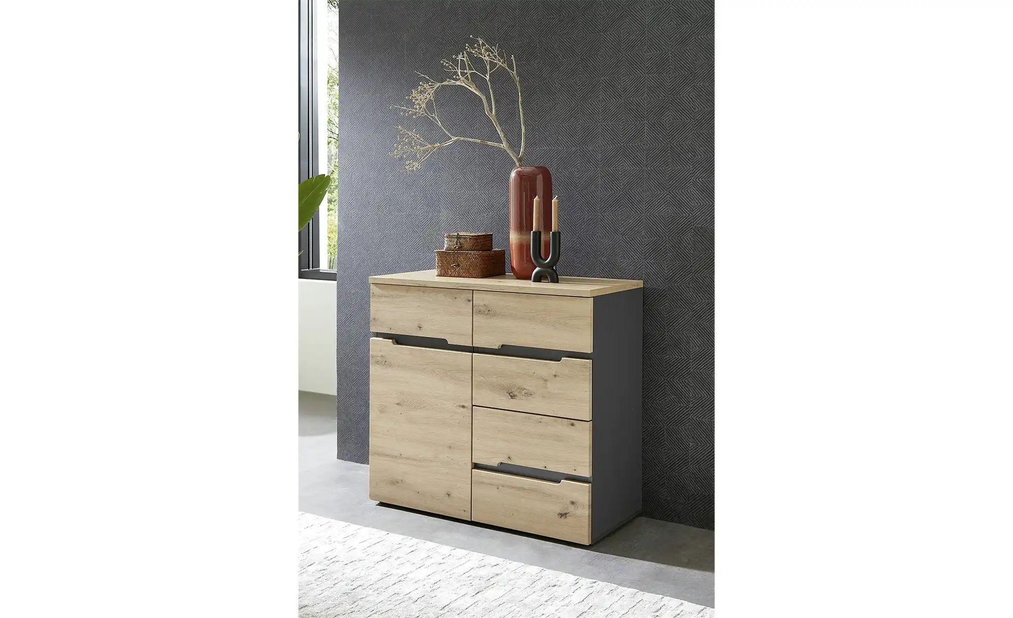 Sideboard  Vesio ¦ holzfarben ¦ Maße (cm): B: 90 H: 82 T: 38.0 Kommoden & S günstig online kaufen