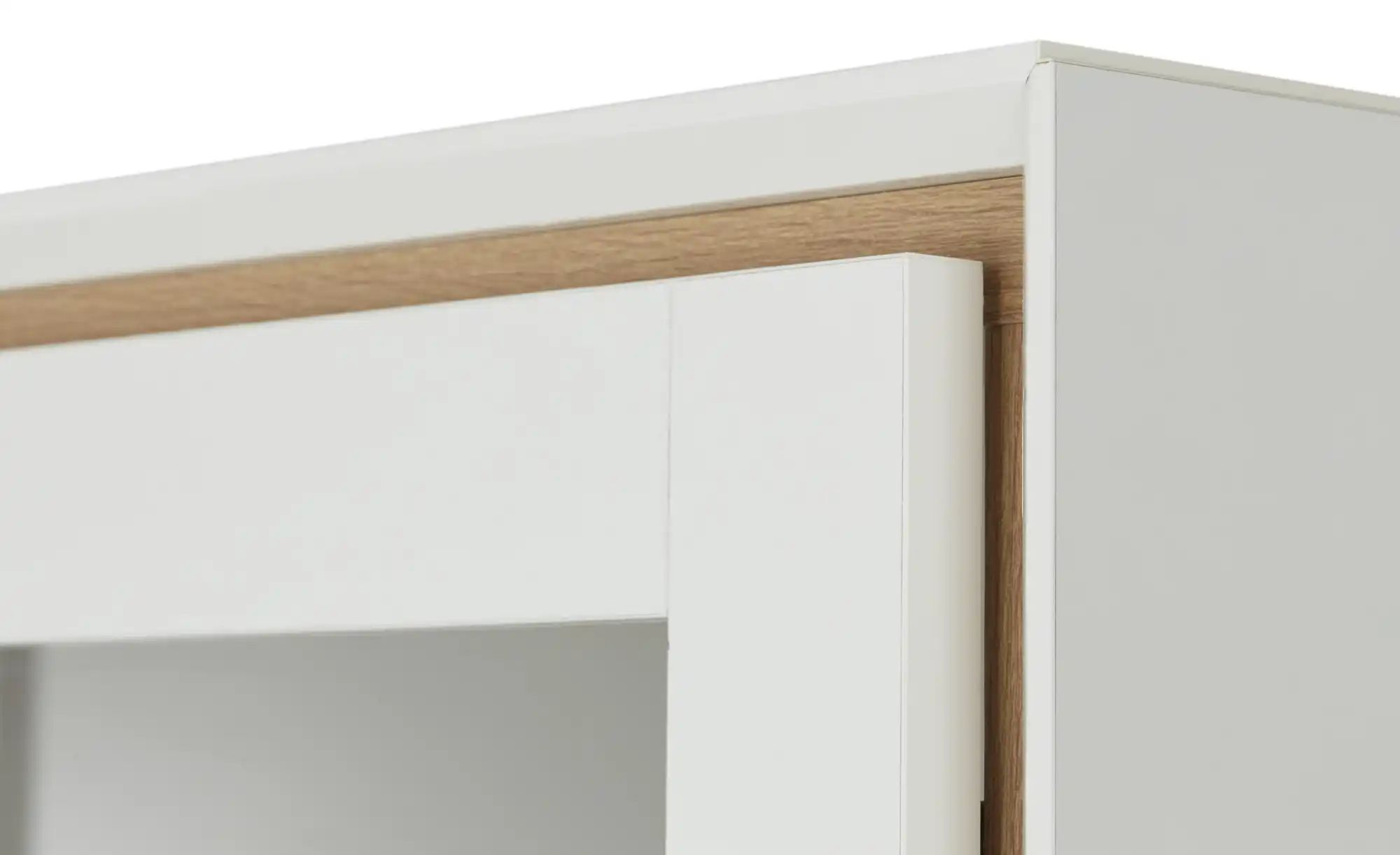 Vitrine  Arluno ¦ weiß ¦ Maße (cm): B: 90 H: 185 T: 38.0 Schränke > Vitrine günstig online kaufen