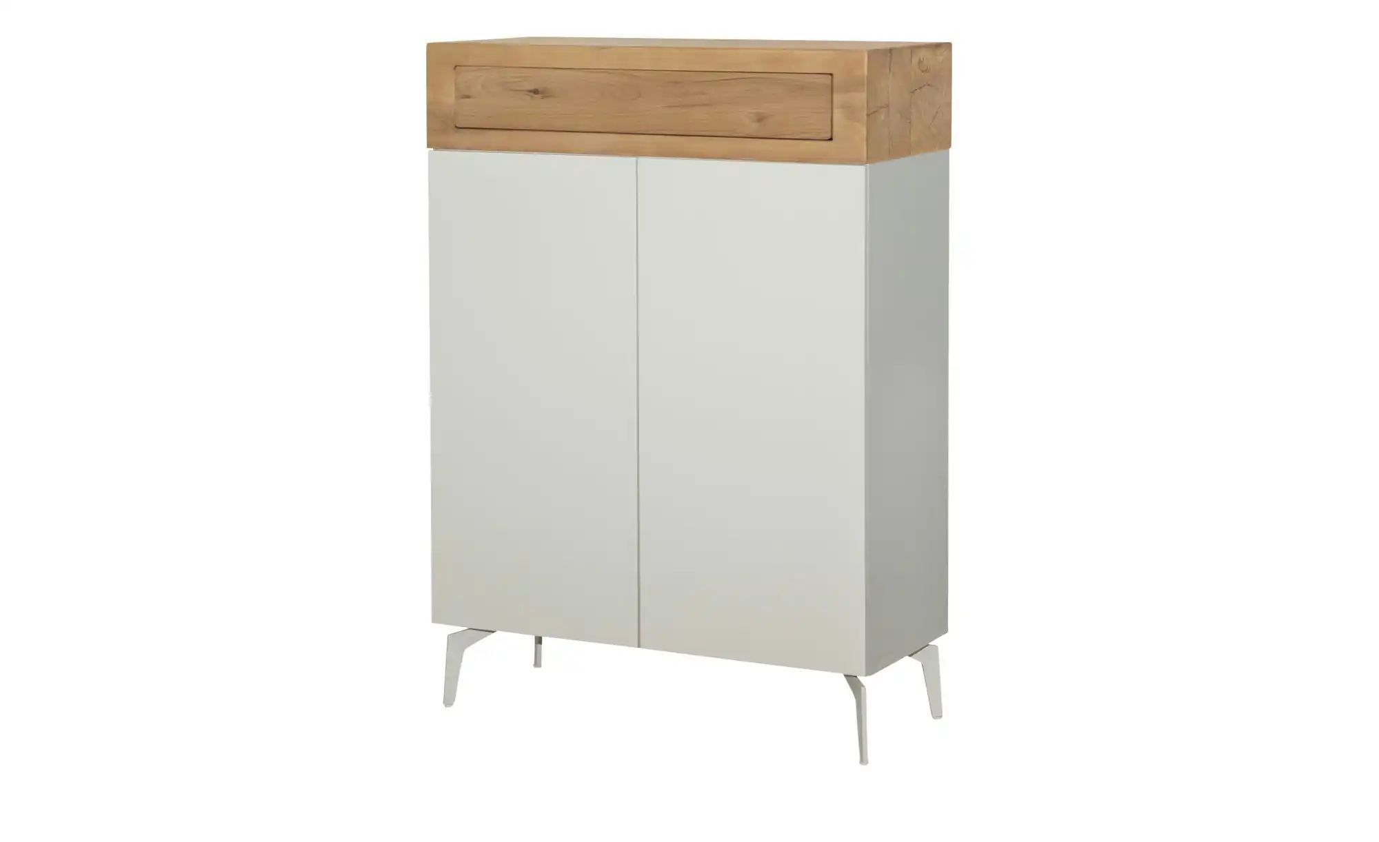 Highboard  Enego ¦ beige ¦ Maße (cm): B: 90 H: 130 T: 40.0 Kommoden & Sideb günstig online kaufen