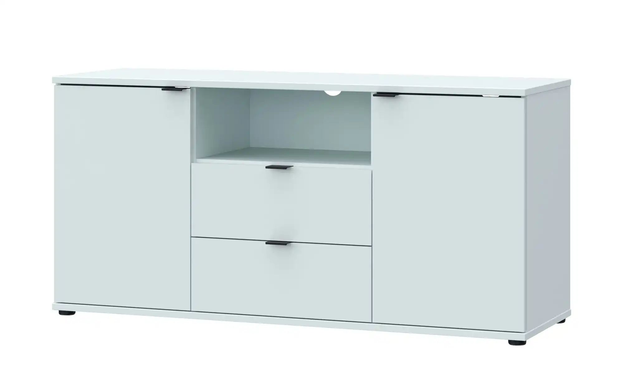 TV-Lowboard  Gannano  grau  Maße (cm): B: 129,8 H: 63,1 T: 41.3 | 05904767039028