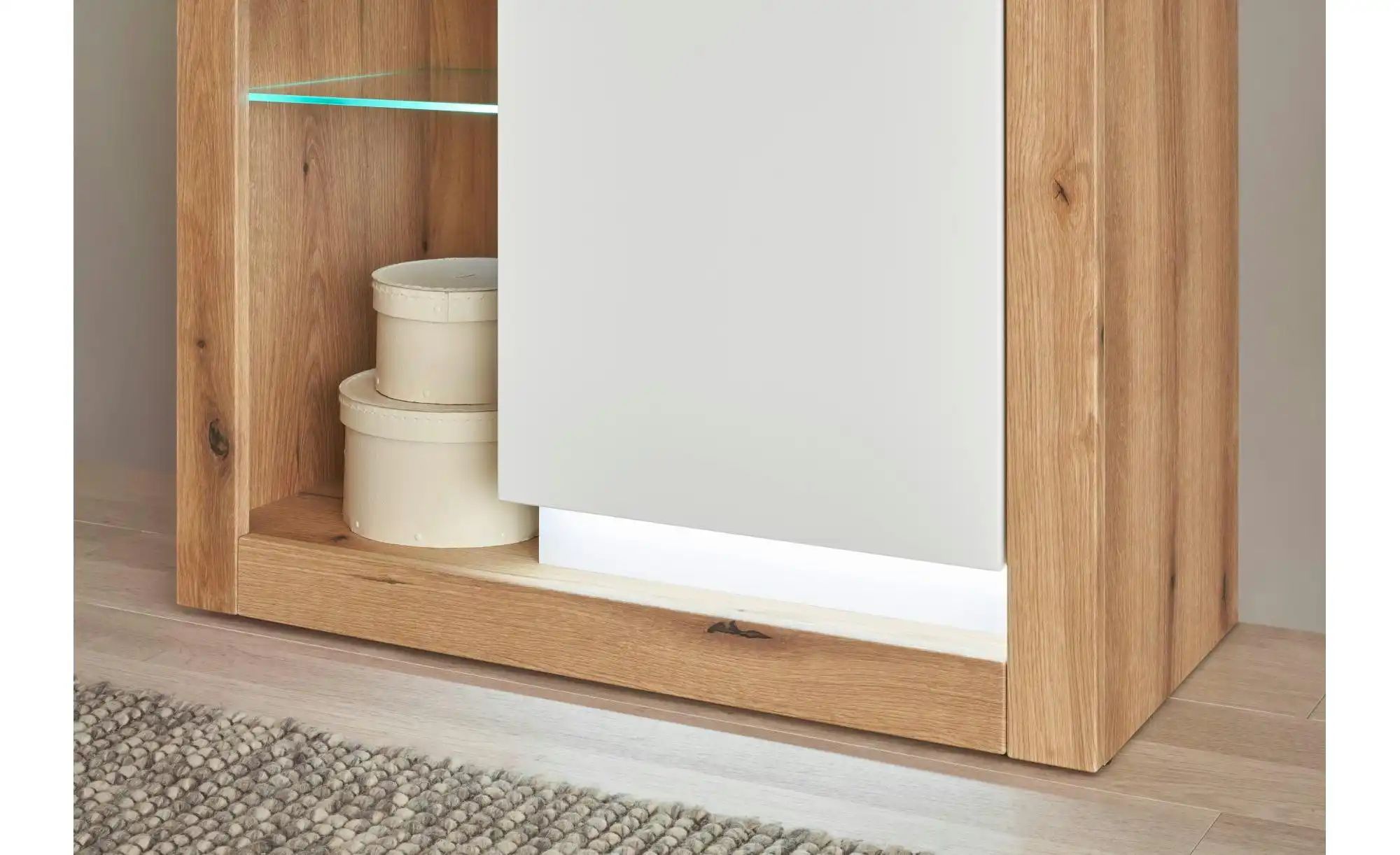 Thumbnail - Vitrine  Busso ¦ braun ¦ Maße (cm): B: 80 H: 195 T: 37.0 Schränke > Vitrinen - Höffner