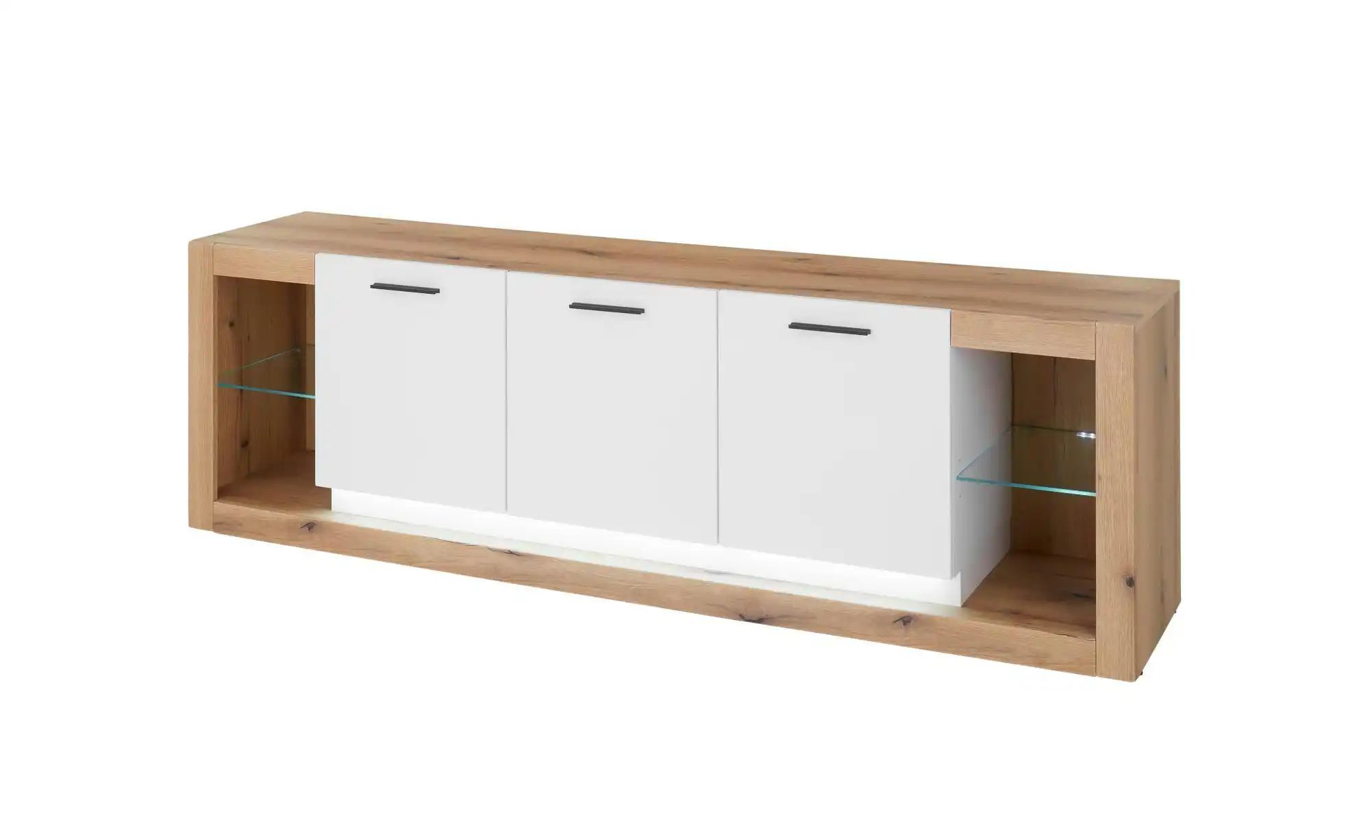 Lowboard ¦ braun ¦ Maße (cm): B: 198 H: 49 Kommoden & Sideboards > Lowboard günstig online kaufen