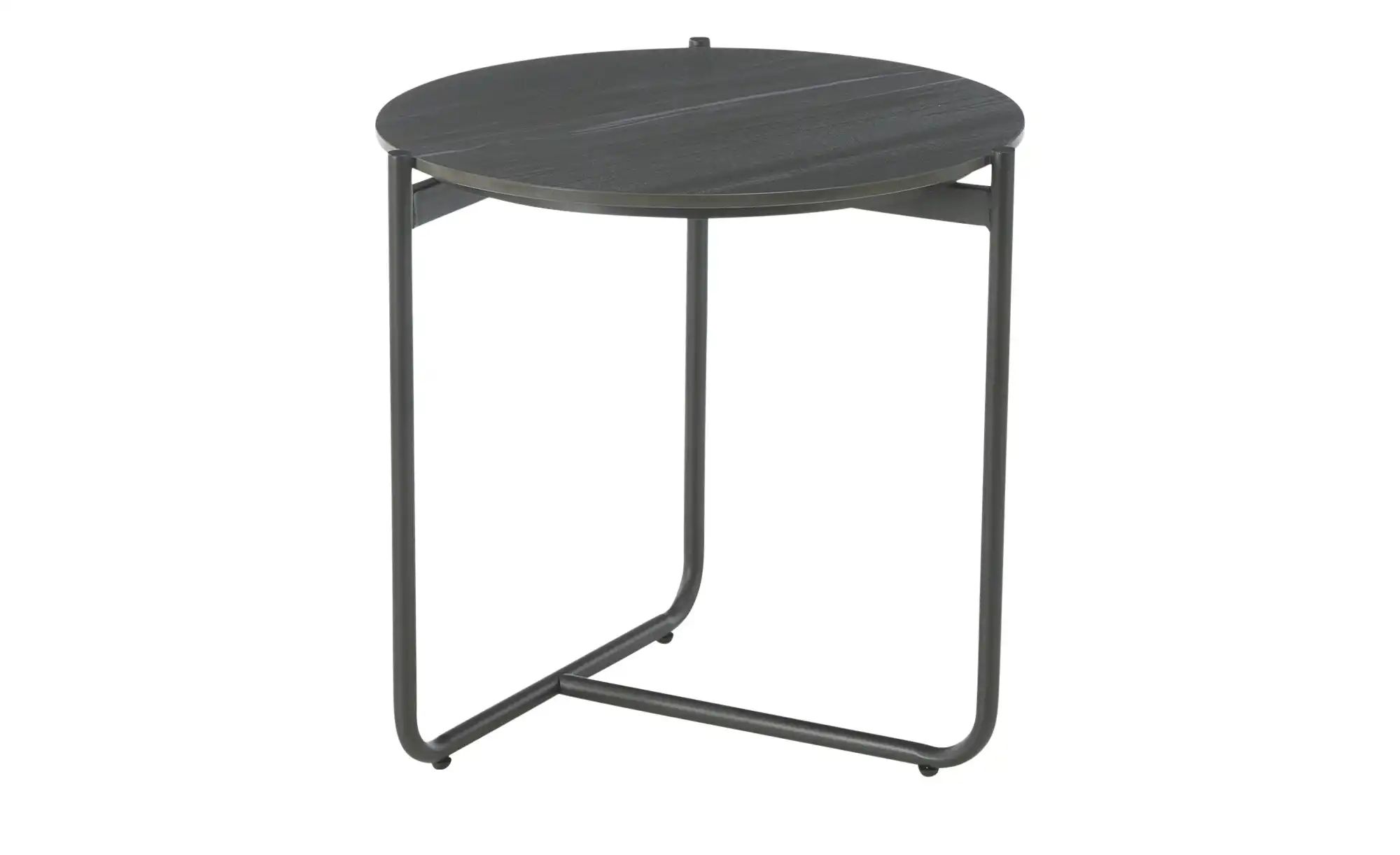 Beistelltisch  Basiluzzo ¦ schwarz ¦ Maße (cm): H: 50  Ø: 50 Tische > Beist günstig online kaufen