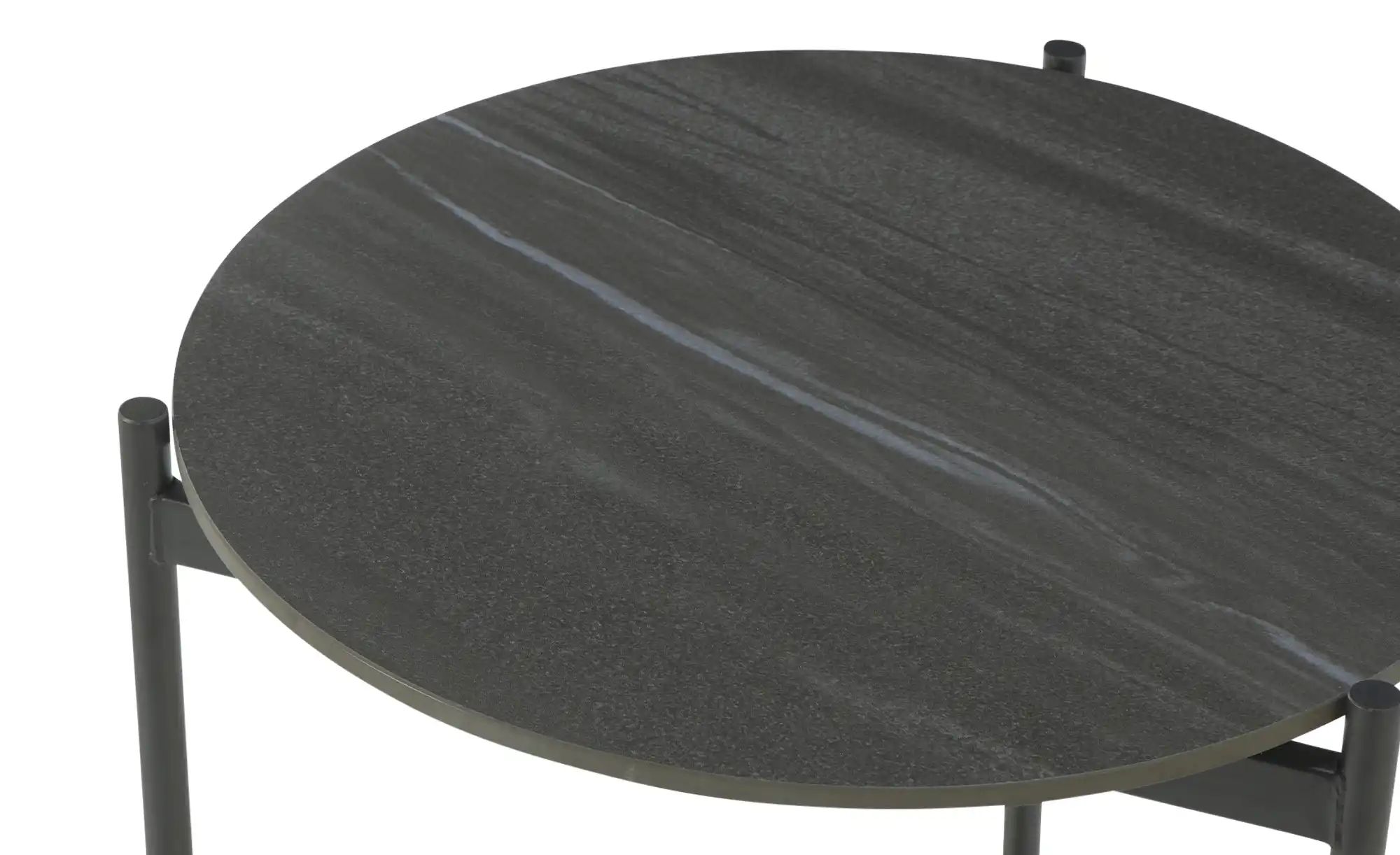Thumbnail - Beistelltisch Basiluzzo ¦ schwarz ¦ Maße (cm): H: 50 Ø: 50 Tische > Beistelltische > Beistelltische ohne Rollen - Höff...