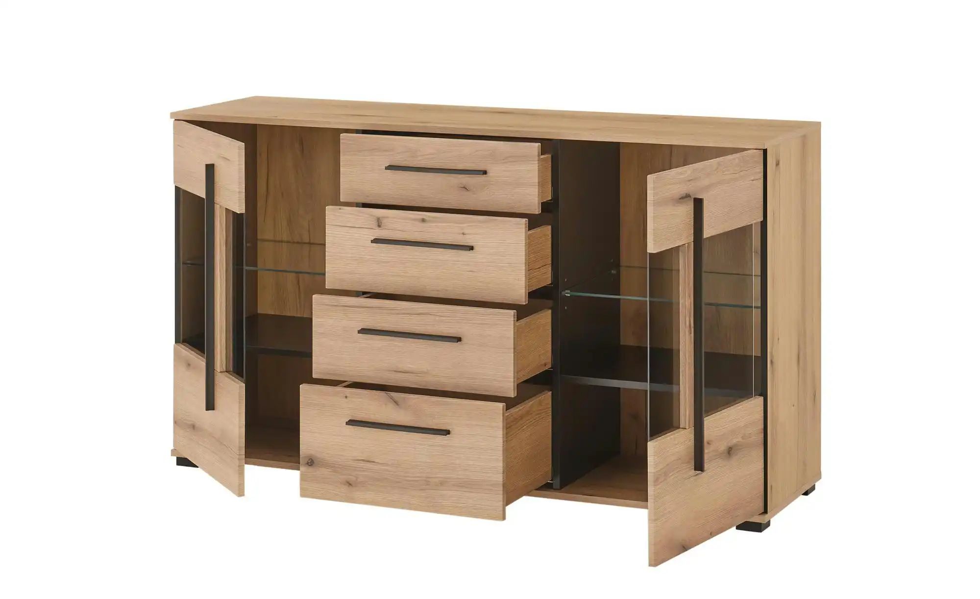 Thumbnail - Sideboard  Caprioli ¦ braun ¦ Maße (cm): B: 150 H: 86 T: 42.0 Kommoden & Sideboards > Sideboards - Höffner