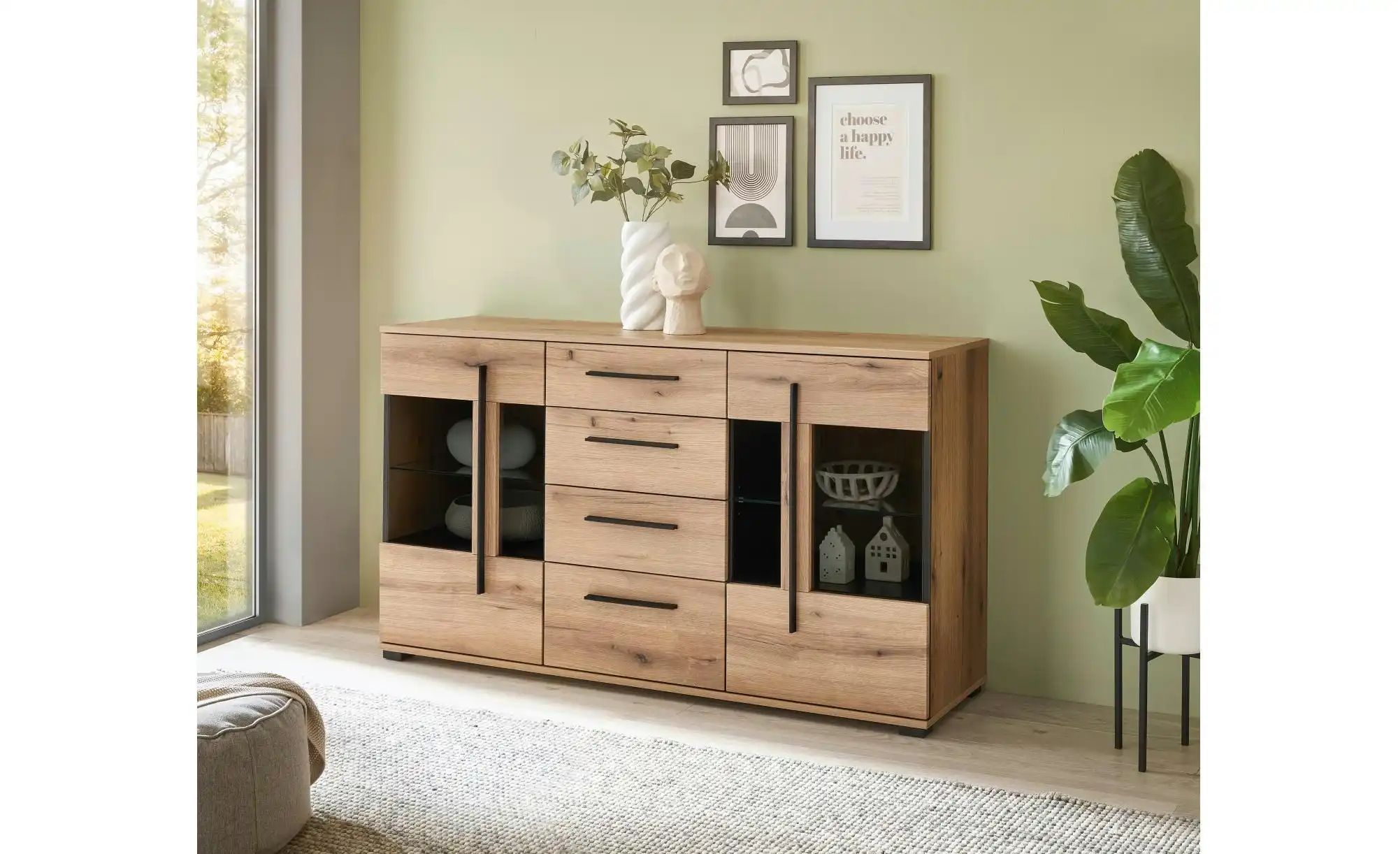 Thumbnail - Sideboard  Caprioli ¦ braun ¦ Maße (cm): B: 150 H: 86 T: 42.0 Kommoden & Sideboards > Sideboards - Höffner