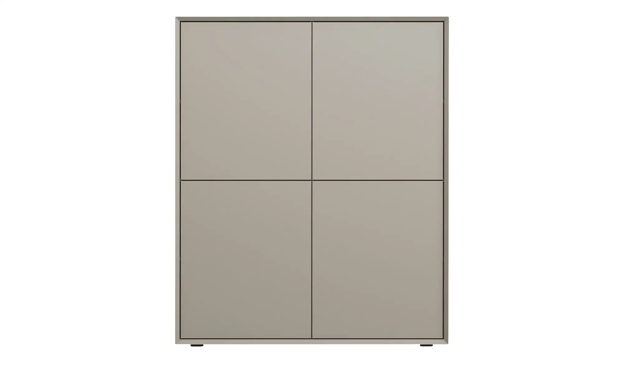 Highboard  Stream ¦ beige ¦ Maße (cm): B: 100 H: 120 T: 43.0 Kommoden & Sid günstig online kaufen