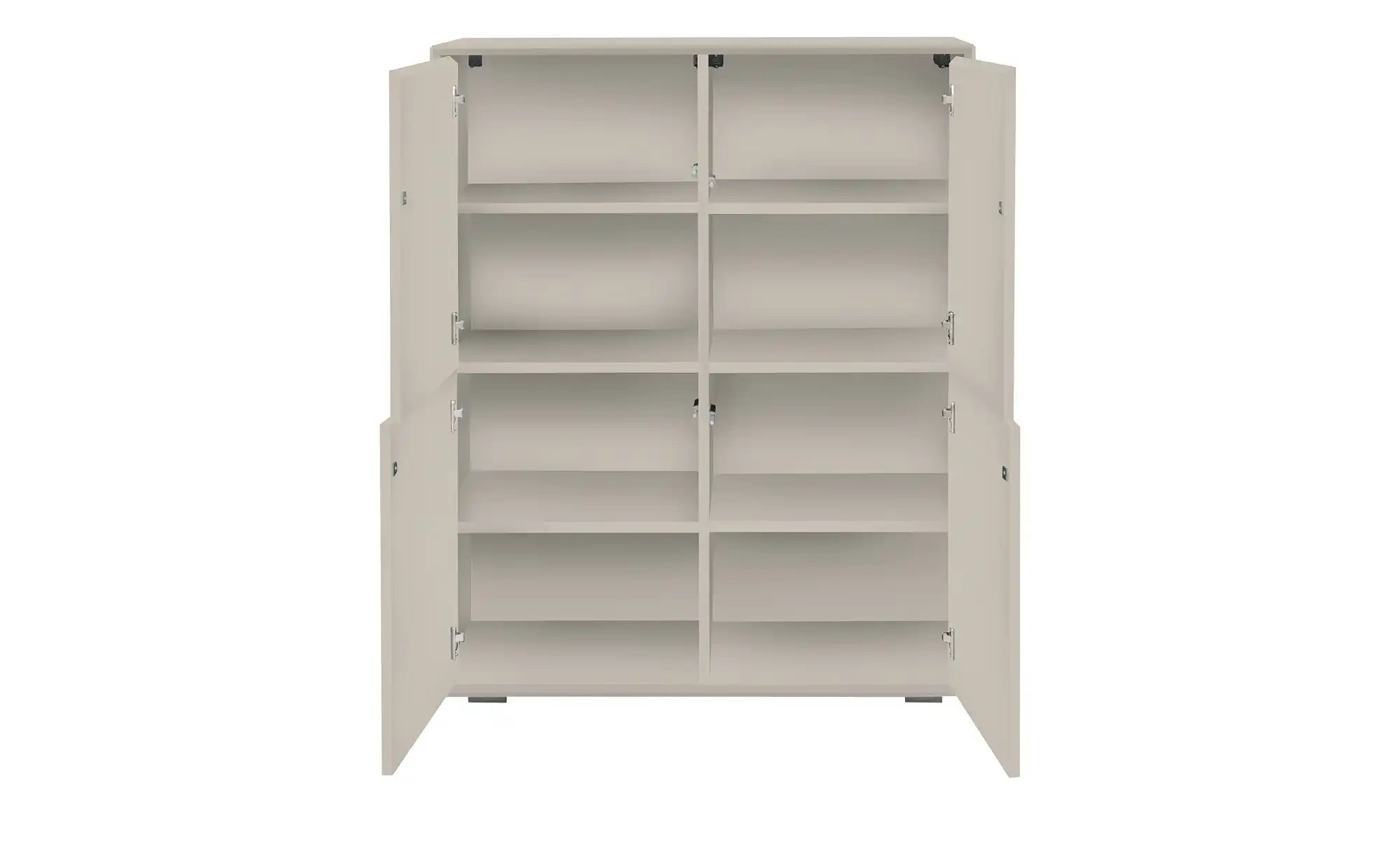 Thumbnail - Highboard Stream ¦ beige ¦ Maße (cm): B: 100 H: 120 T: 43.0 Kommoden & Sideboards > Highboards - Höffner