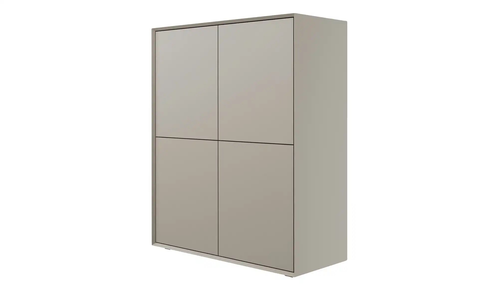 Highboard  Stream ¦ beige ¦ Maße (cm): B: 100 H: 120 T: 43.0 Kommoden & Sid günstig online kaufen
