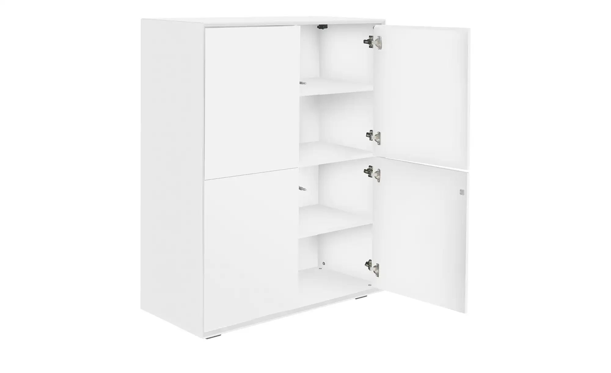 Highboard  Stream ¦ weiß ¦ Maße (cm): B: 100 H: 120 T: 43.0 Kommoden & Side günstig online kaufen