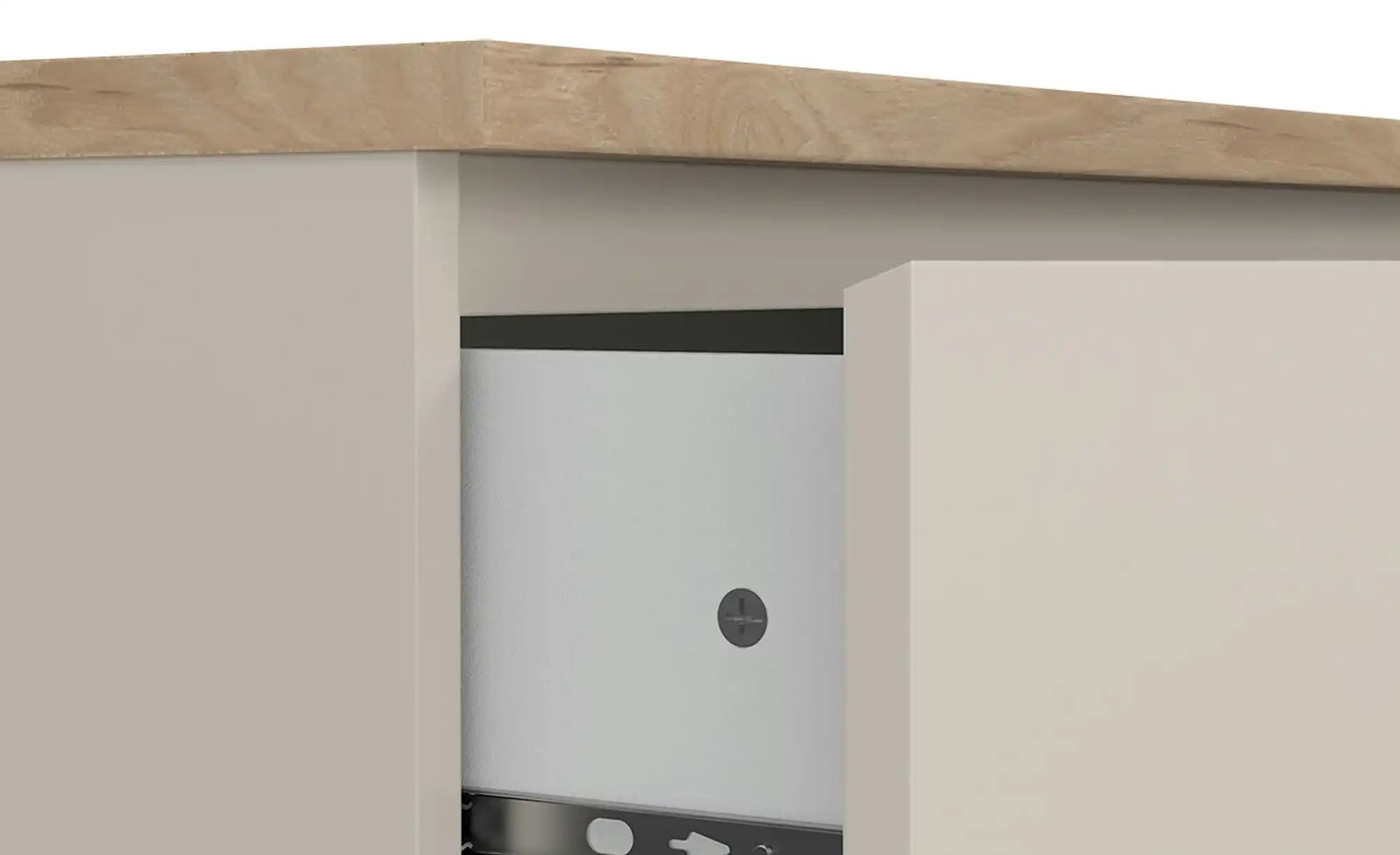 Thumbnail - Kommode  Nardo ¦ beige ¦ Maße (cm): B: 77 H: 70,1 T: 50.0 Kommoden & Sideboards > Kommoden - Höffner