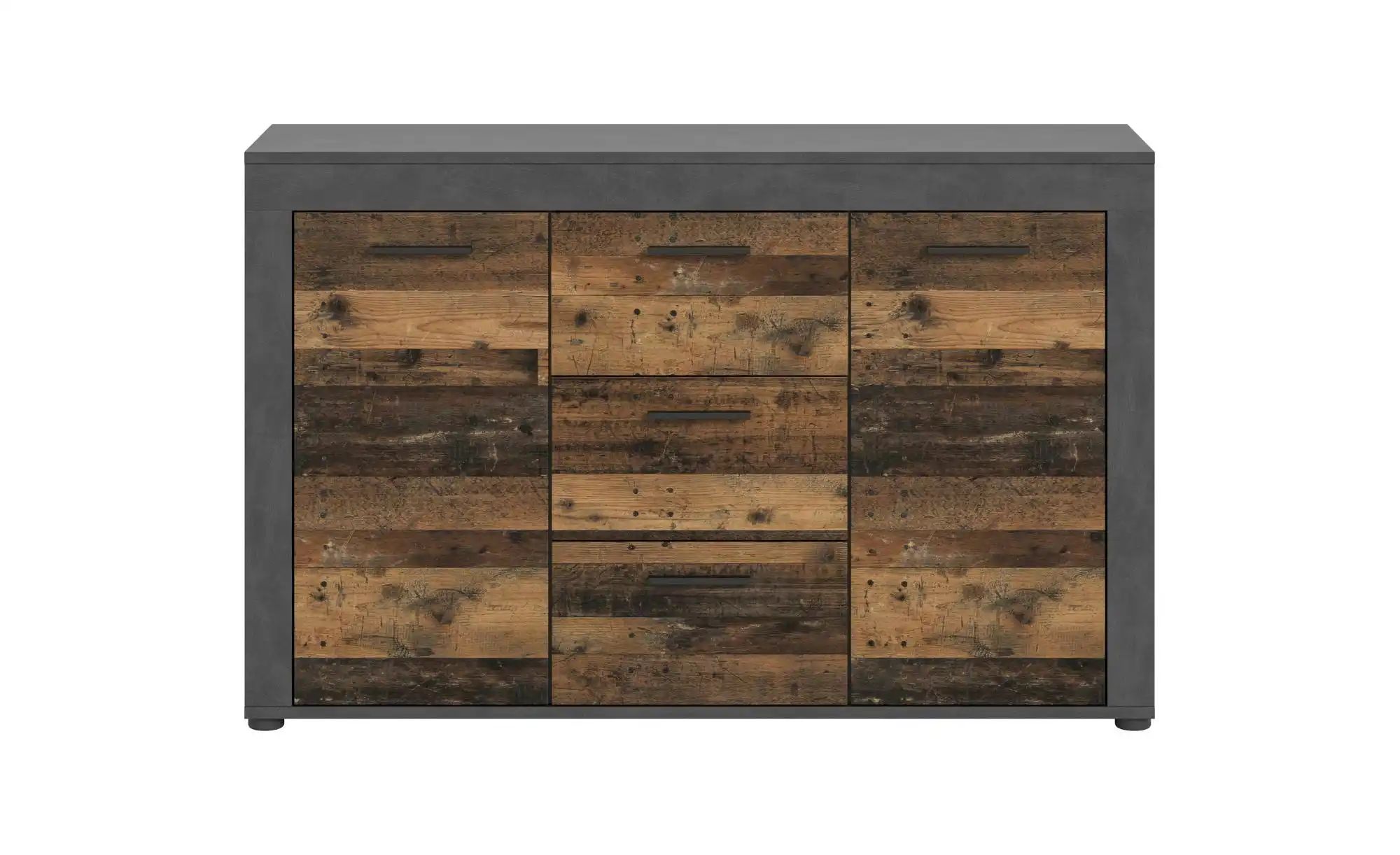 Thumbnail - Sideboard Bardenas ¦ schwarz ¦ Maße (cm): B: 125 H: 80 Kommoden & Sideboards > Sideboards - Höffner