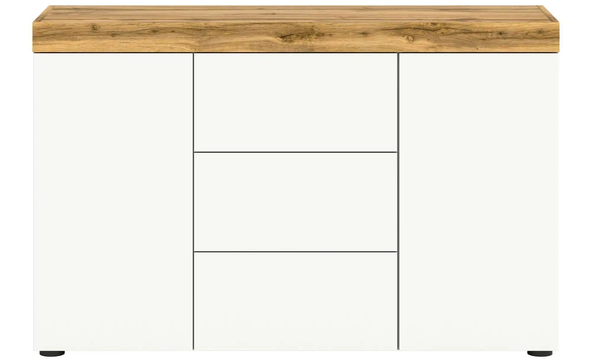 Sideboard  Karlso ¦ weiß ¦ Maße (cm): B: 125 H: 80 Kommoden & Sideboards > günstig online kaufen