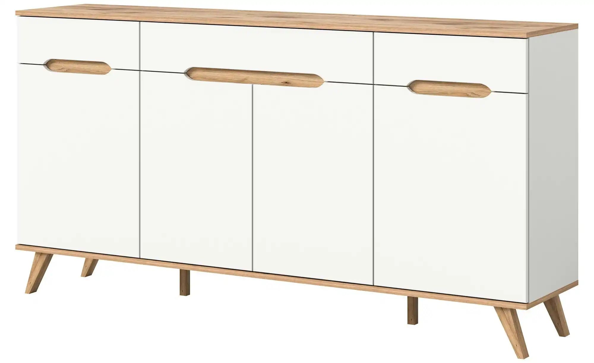 Sideboard  Torso ¦ weiß ¦ Maße (cm): B: 185 H: 95 Kommoden & Sideboards > S günstig online kaufen