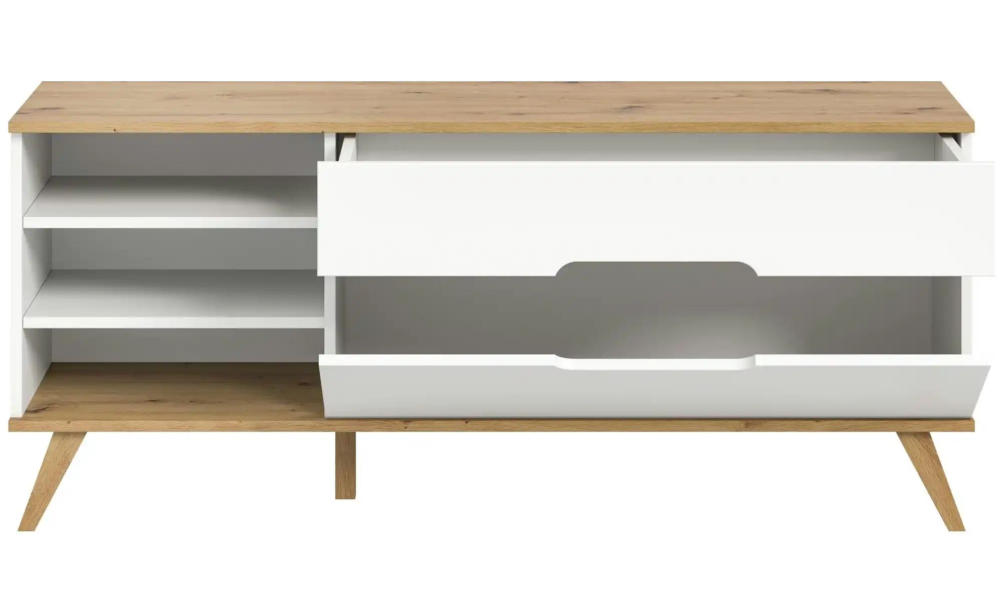 Lowboard  Torso ¦ weiß ¦ Maße (cm): B: 140 H: 60 Kommoden & Sideboards > Lo günstig online kaufen