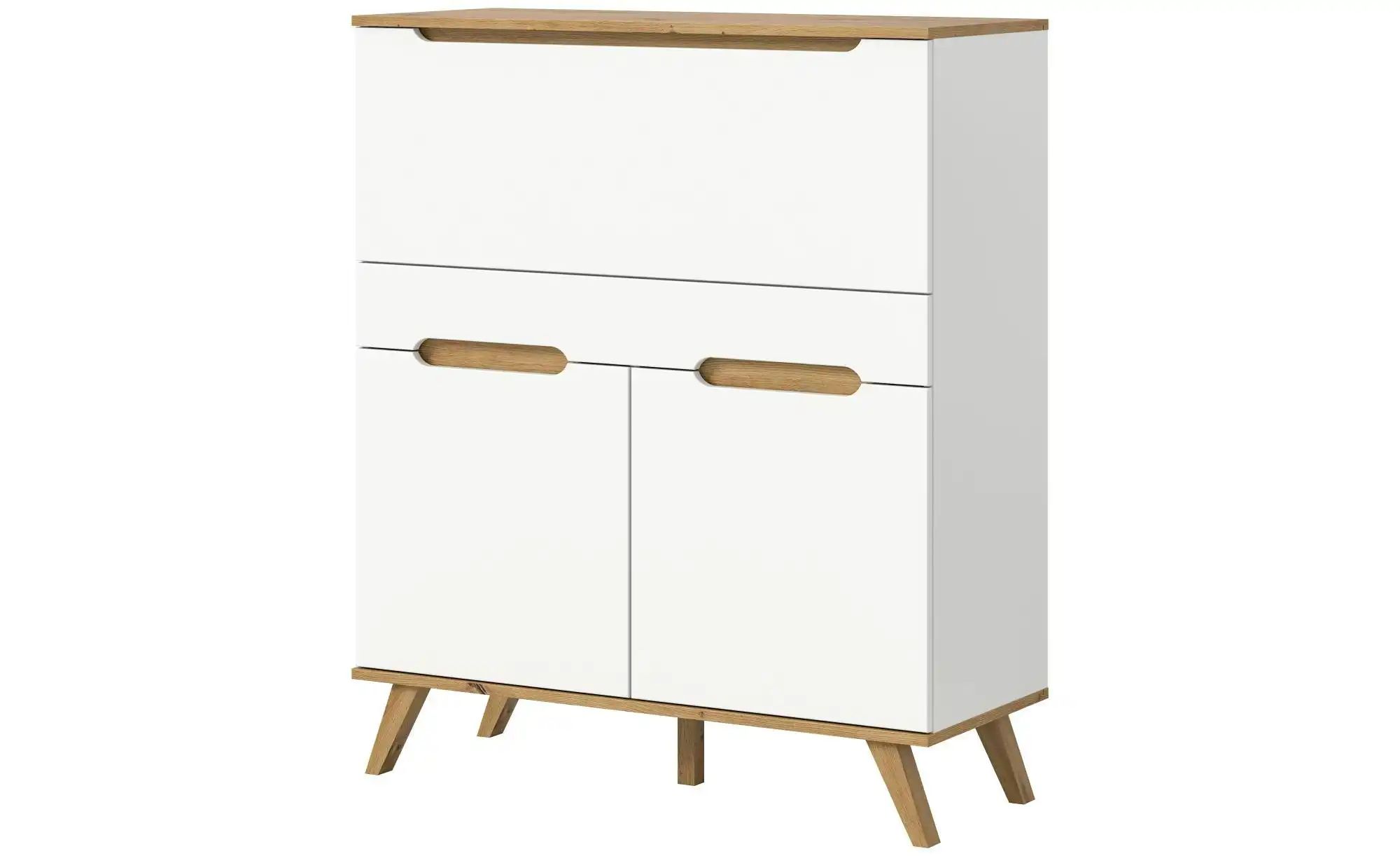 Sekretär  Torso ¦ weiß ¦ Maße (cm): B: 100 H: 118 Kommoden & Sideboards > S günstig online kaufen