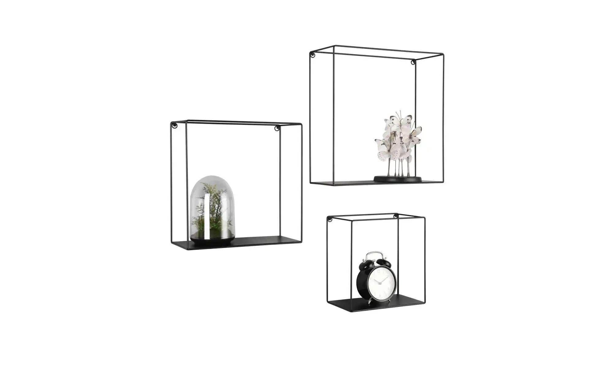 MIRRORS AND MORE Wandregal "Rita", (Set, 3 St.), Dekorative Regale, Metallr günstig online kaufen