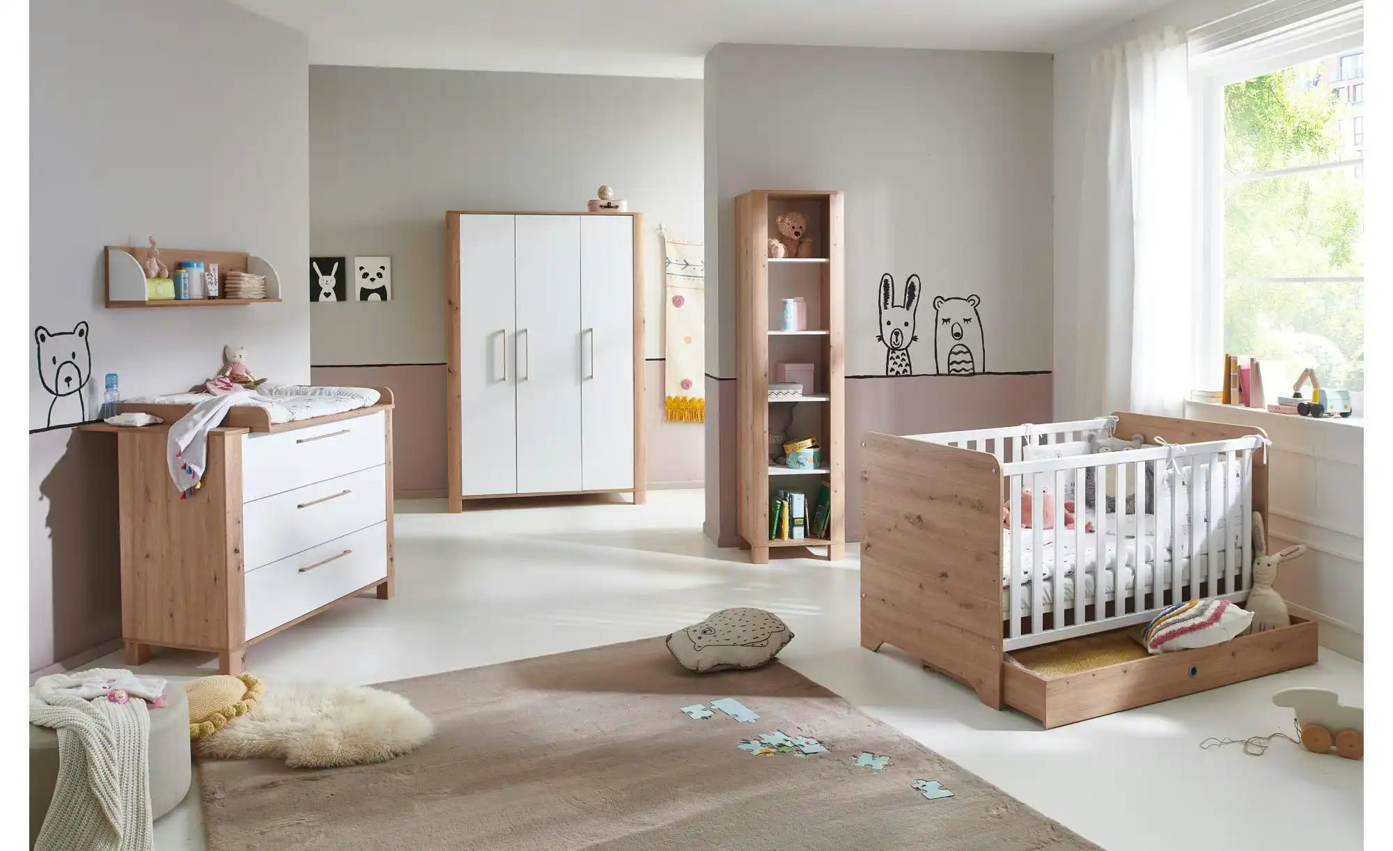 Thumbnail - Standregal Marlon  Marlon ¦ mehrfarbig ¦ Maße (cm): B: 50 H: 195 Regale > Standregale - Höffner