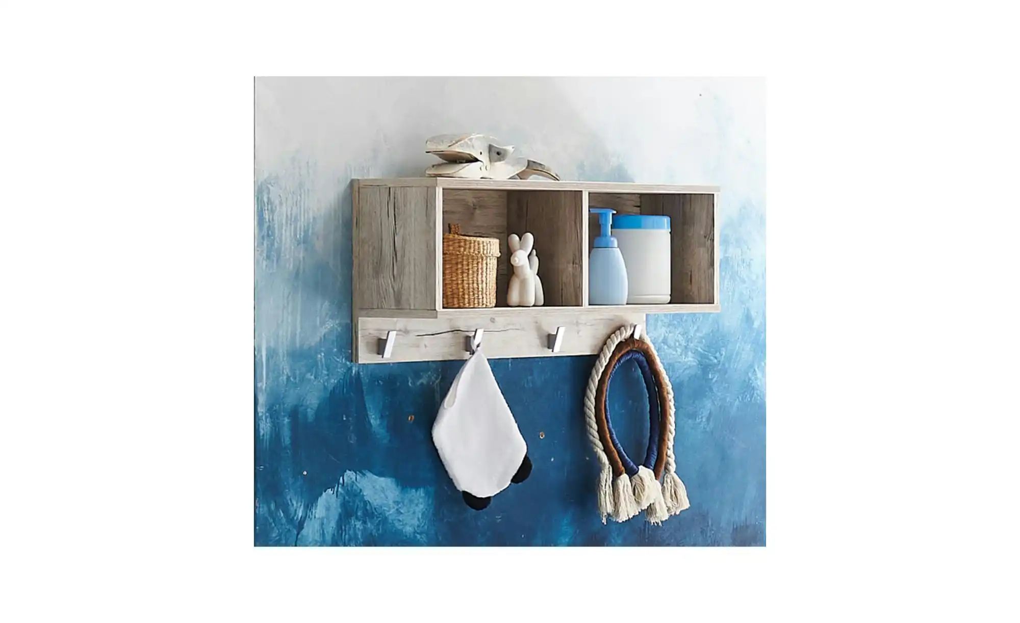 Wandregal  Bennet ¦ holzfarben ¦ Maße (cm): B: 78 H: 32 Regale > Wandregale günstig online kaufen