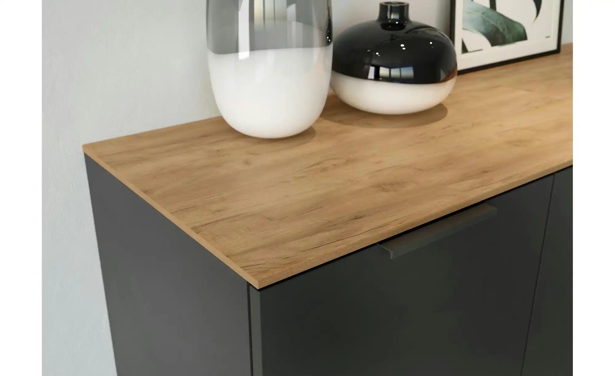 Thumbnail - Lowboard California ¦ grau ¦ Maße (cm): B: 164 H: 47 Kommoden & Sideboards > Lowboards - Höffner