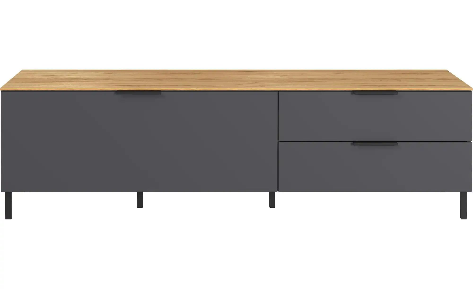 Thumbnail - Lowboard California ¦ grau ¦ Maße (cm): B: 164 H: 47 Kommoden & Sideboards > Lowboards - Höffner