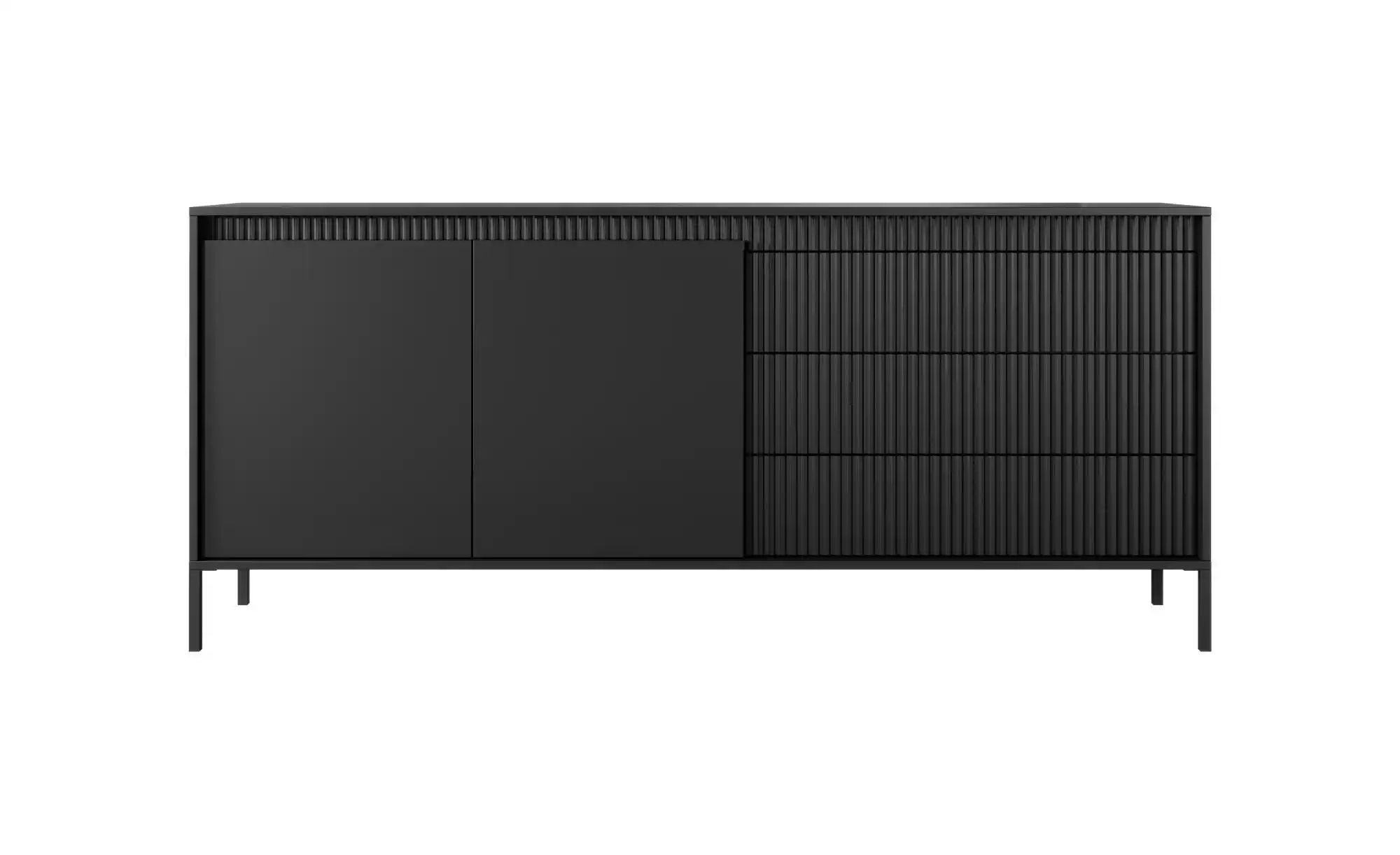 Sideboard  Senso ¦ schwarz ¦ Maße (cm): B: 187 H: 81 Kommoden & Sideboards günstig online kaufen