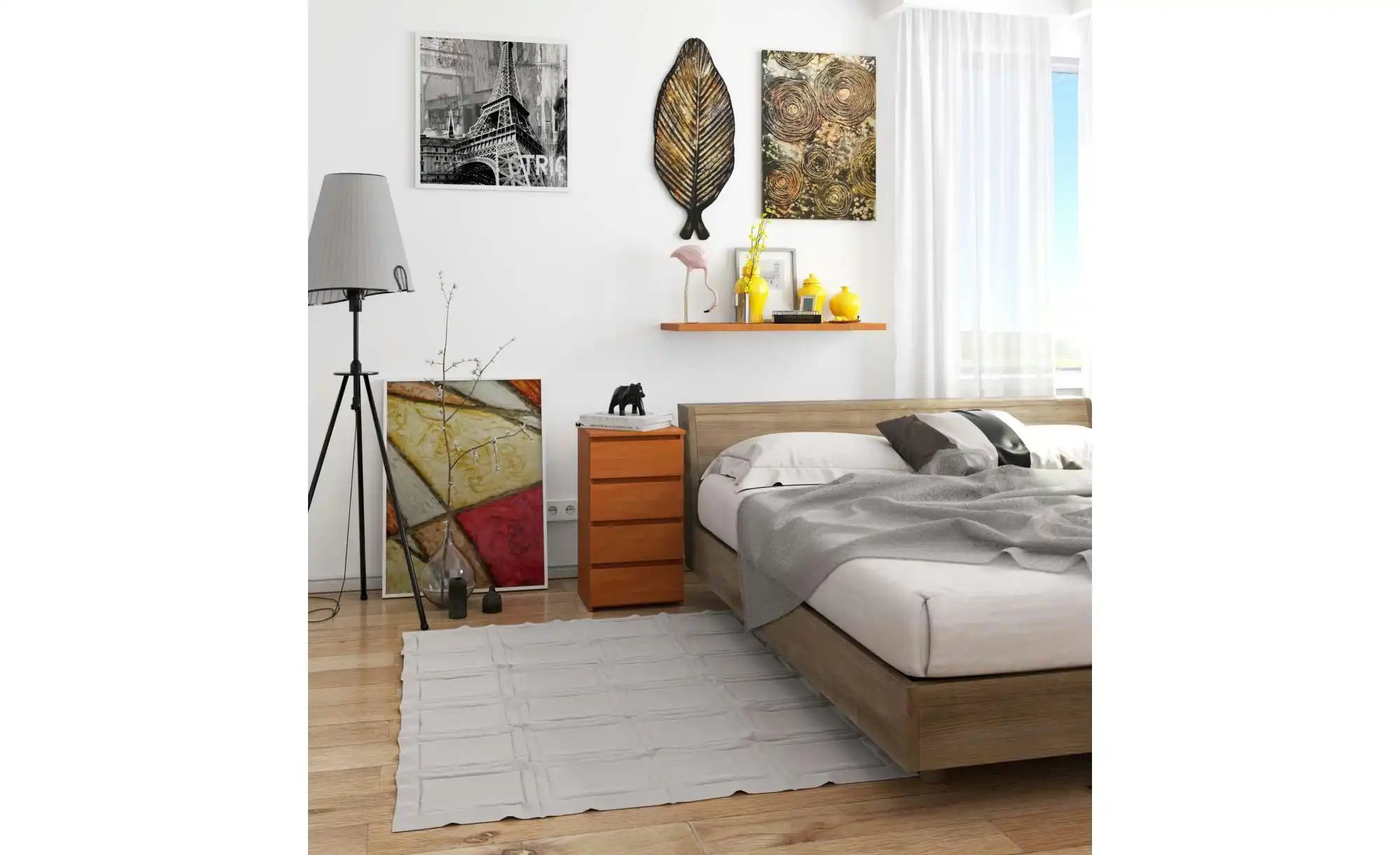 Thumbnail - Kommode mit 4 Schubladen Carlo ¦ braun ¦ Maße (cm): B: 40 H: 74 Kommoden & Sideboards > Kommoden - Höffner