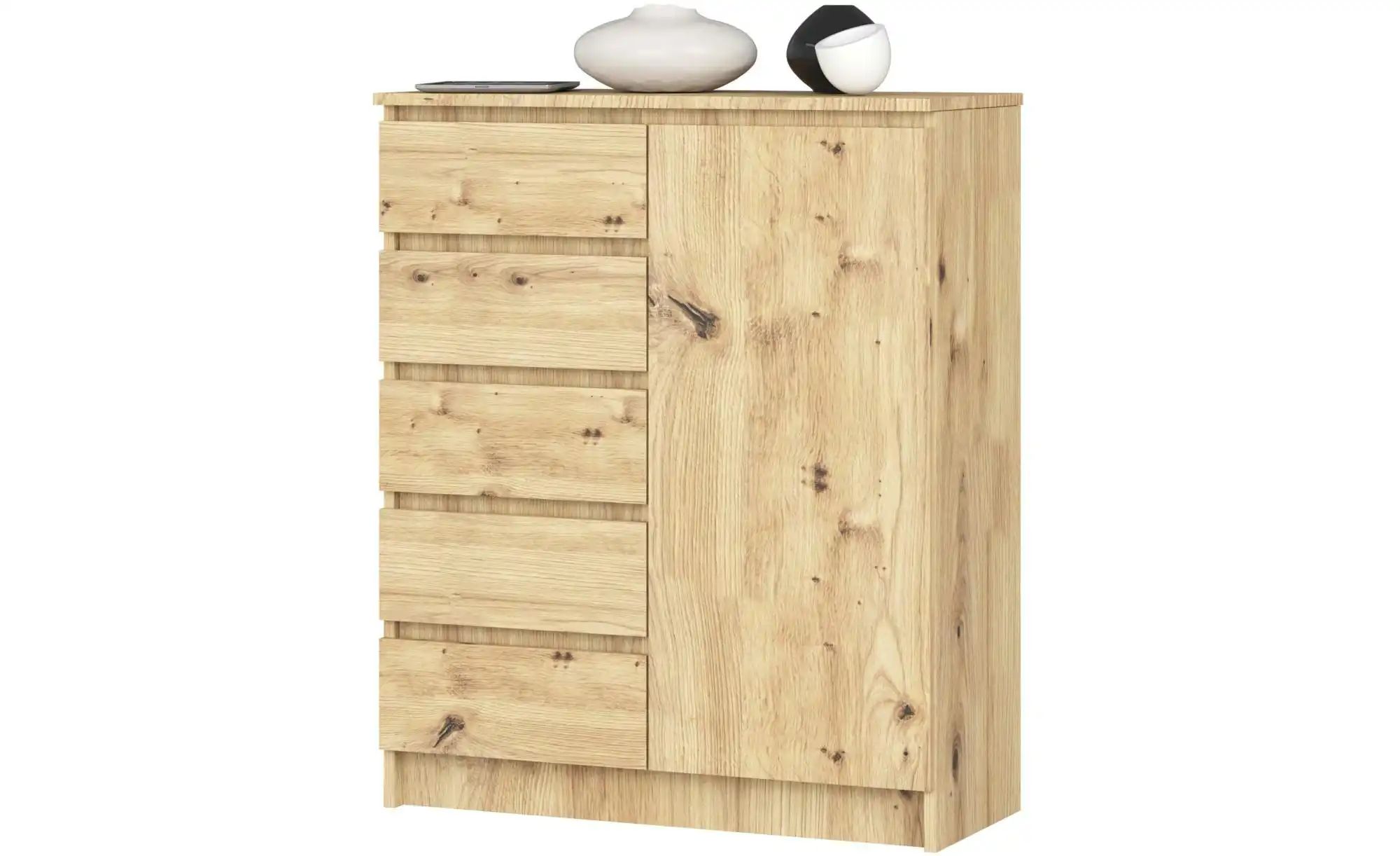 Highboard 80 cm breit Kuran ¦ holzfarben ¦ Maße (cm): B: 80 H: 97 Kommoden günstig online kaufen