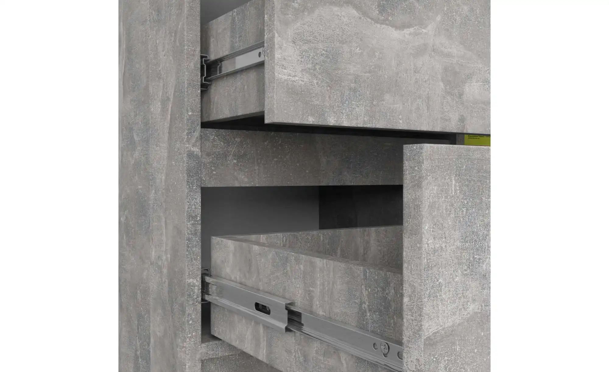 Thumbnail - Kommode  Kubra ¦ grau ¦ Maße (cm): B: 80 H: 77 Kommoden & Sideboards > Sideboards - Höffner