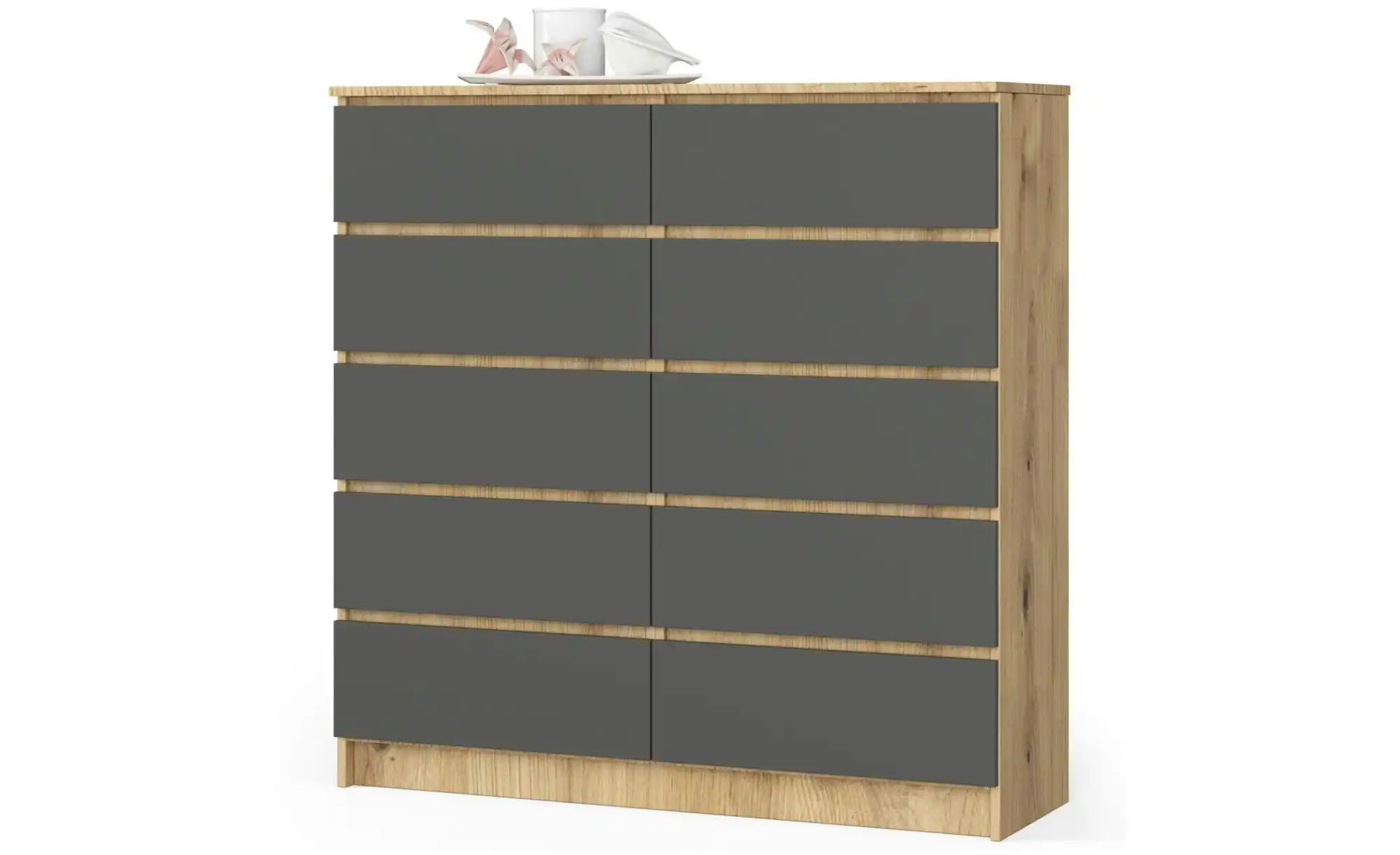 Kommode mit 10 Schubladen Kersten ¦ mehrfarbig ¦ Maße (cm): B: 120 H: 121 K günstig online kaufen