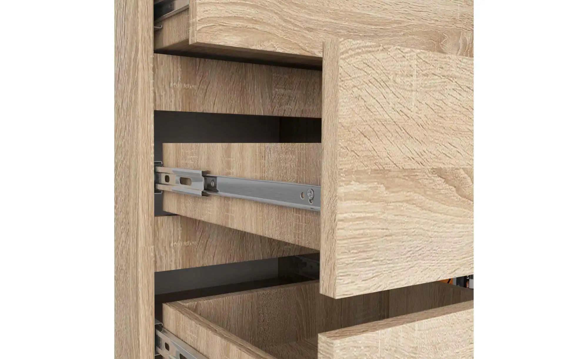 Highboard 80 cm breit Kuran ¦ holzfarben ¦ Maße (cm): B: 80 H: 97 Kommoden günstig online kaufen