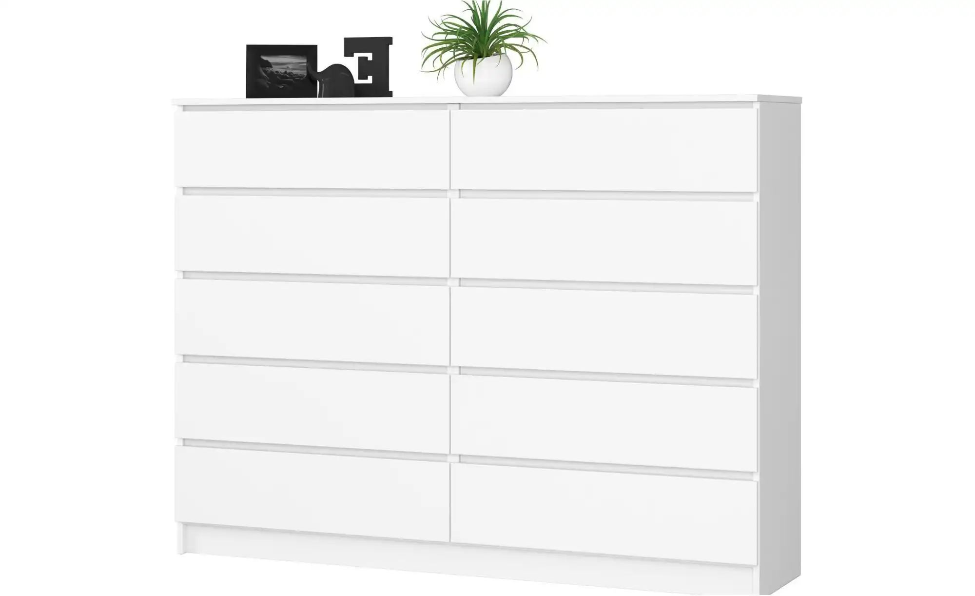 Kommode 160 cm breit Kate ¦ weiß ¦ Maße (cm): B: 160 H: 121 Kommoden & Side günstig online kaufen