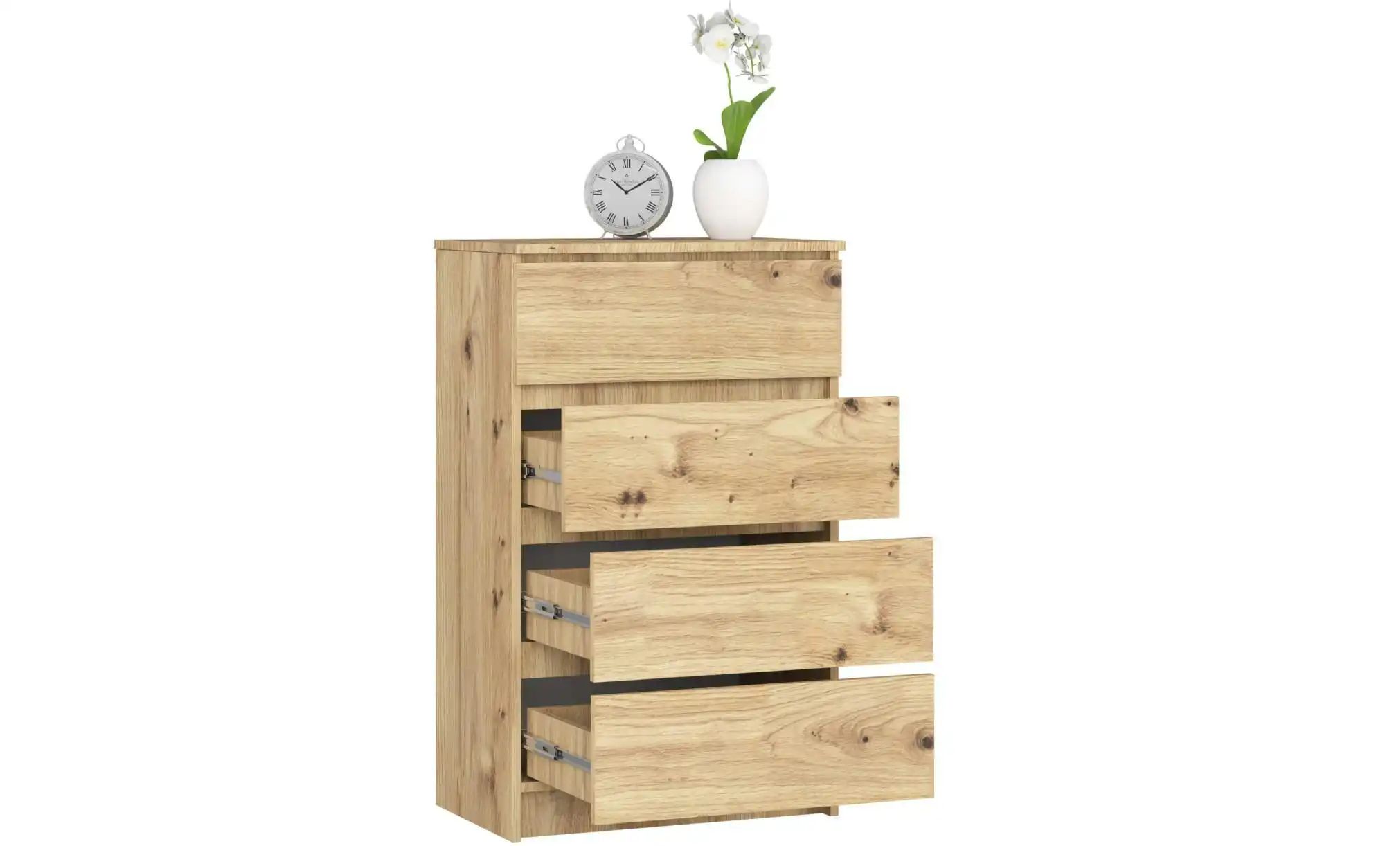 Kommode mit 4 Schubladen Kai ¦ holzfarben ¦ Maße (cm): B: 60 H: 99 Kommoden günstig online kaufen