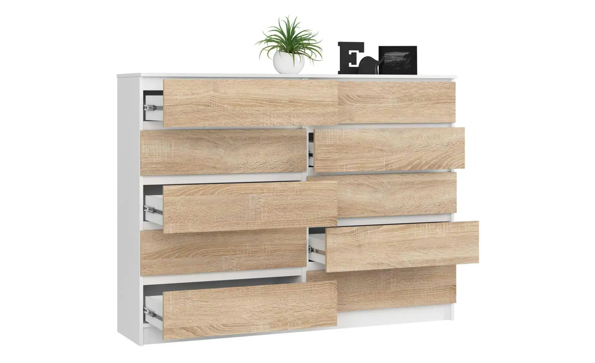 Thumbnail - Kommode 160 cm breit Kate ¦ mehrfarbig ¦ Maße (cm): B: 160 H: 121 Kommoden & Sideboards > Kommoden - Höffner