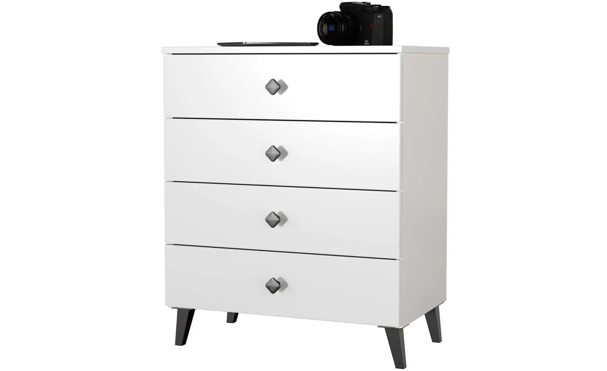 Kommode 60 cm breit Lara ¦ weiß ¦ Maße (cm): B: 60 H: 73 Kommoden & Sideboa günstig online kaufen